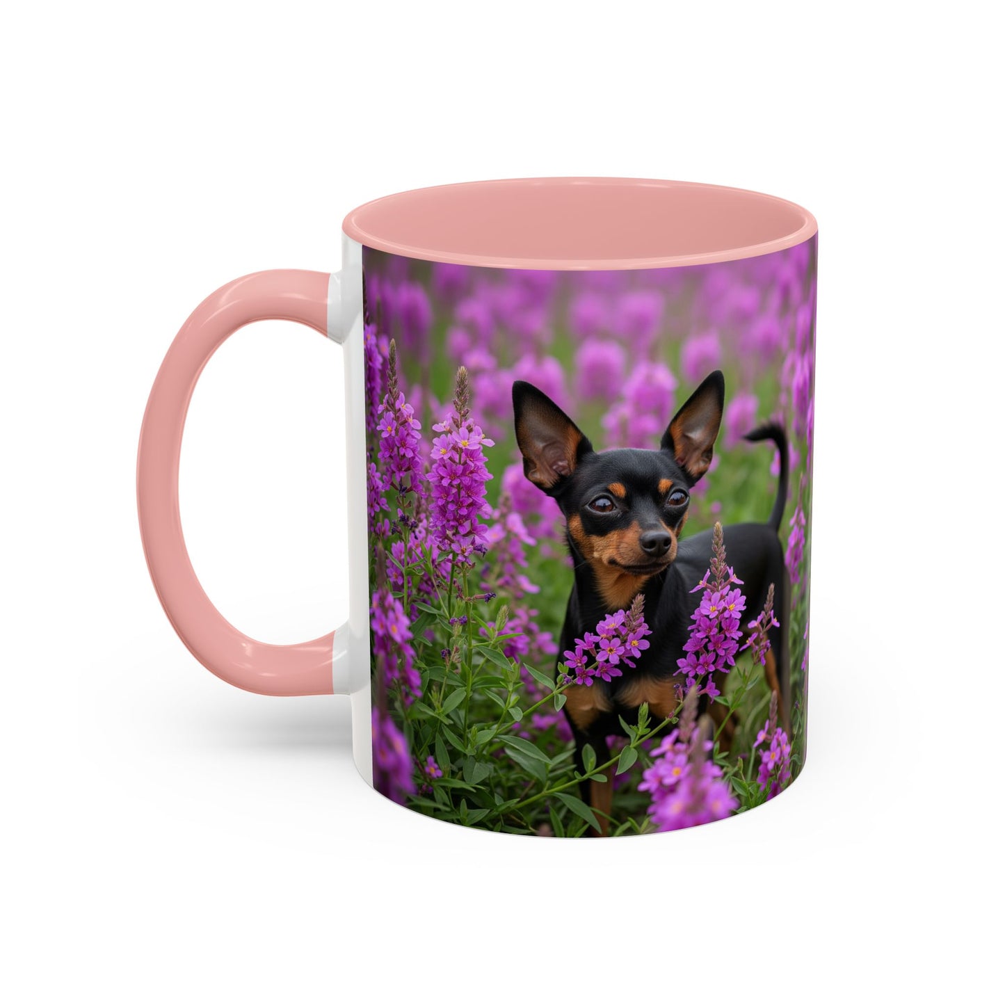 English Toy Terrier Accent Coffee Mug - Perfect Gift for Dog Lovers