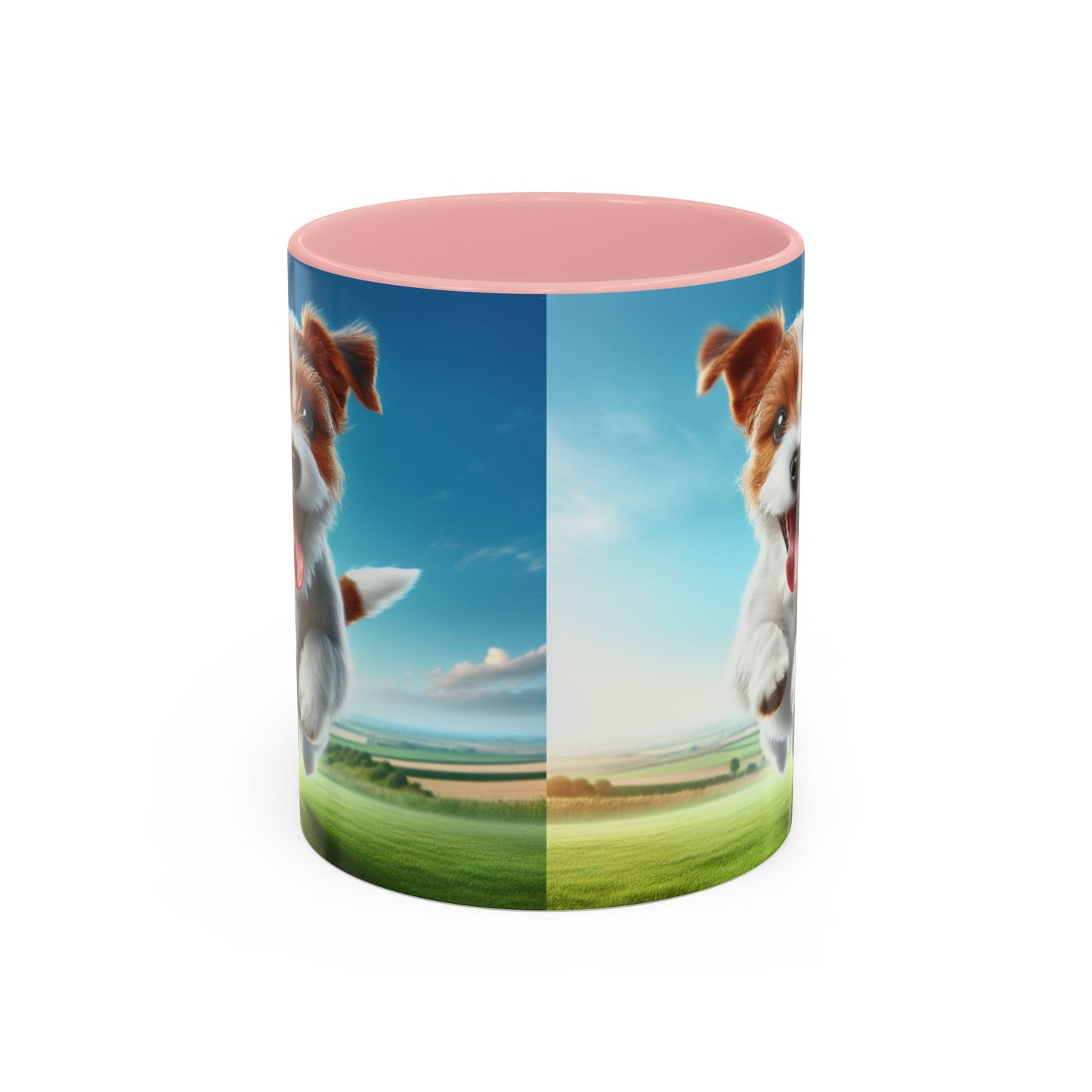 Russell Terrier Accent Coffee Mug - Perfect Gift for Dog Lovers