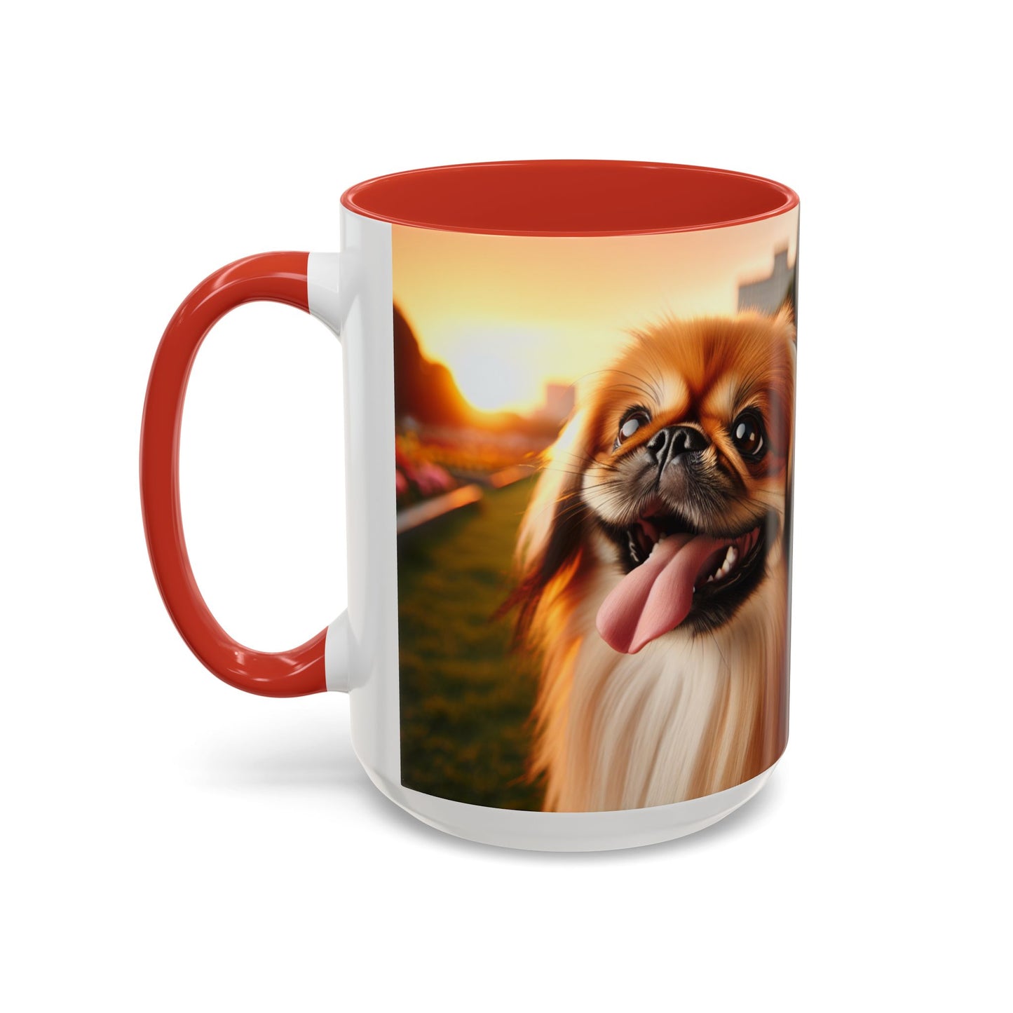 Pekingese Accent Coffee Mug - Perfect Gift for Dog Lovers