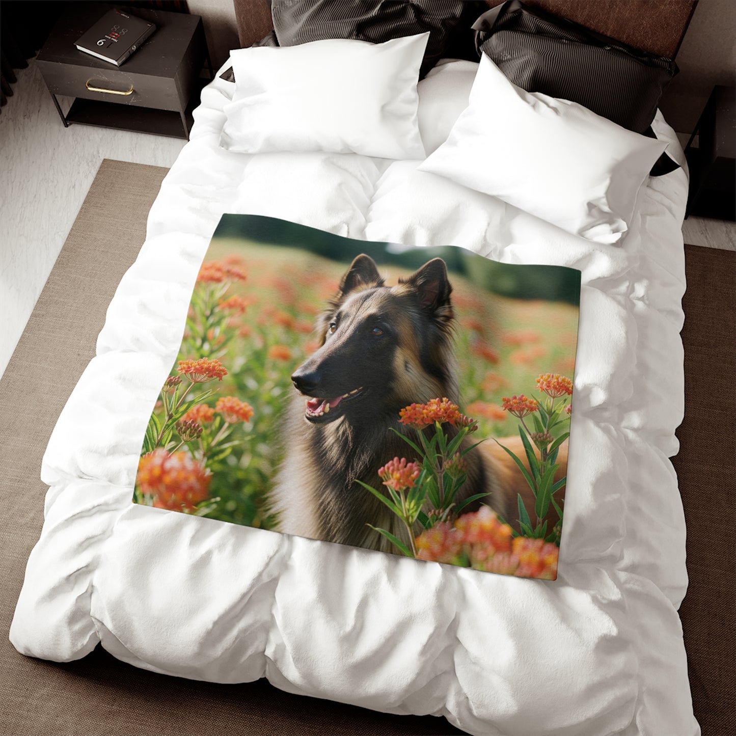 Belgian Tervuren Sweatshirt Blanket
