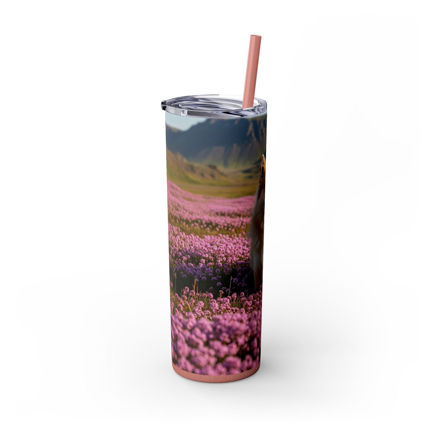 Icelandic Sheepdog Tumbler with Straw, 20oz