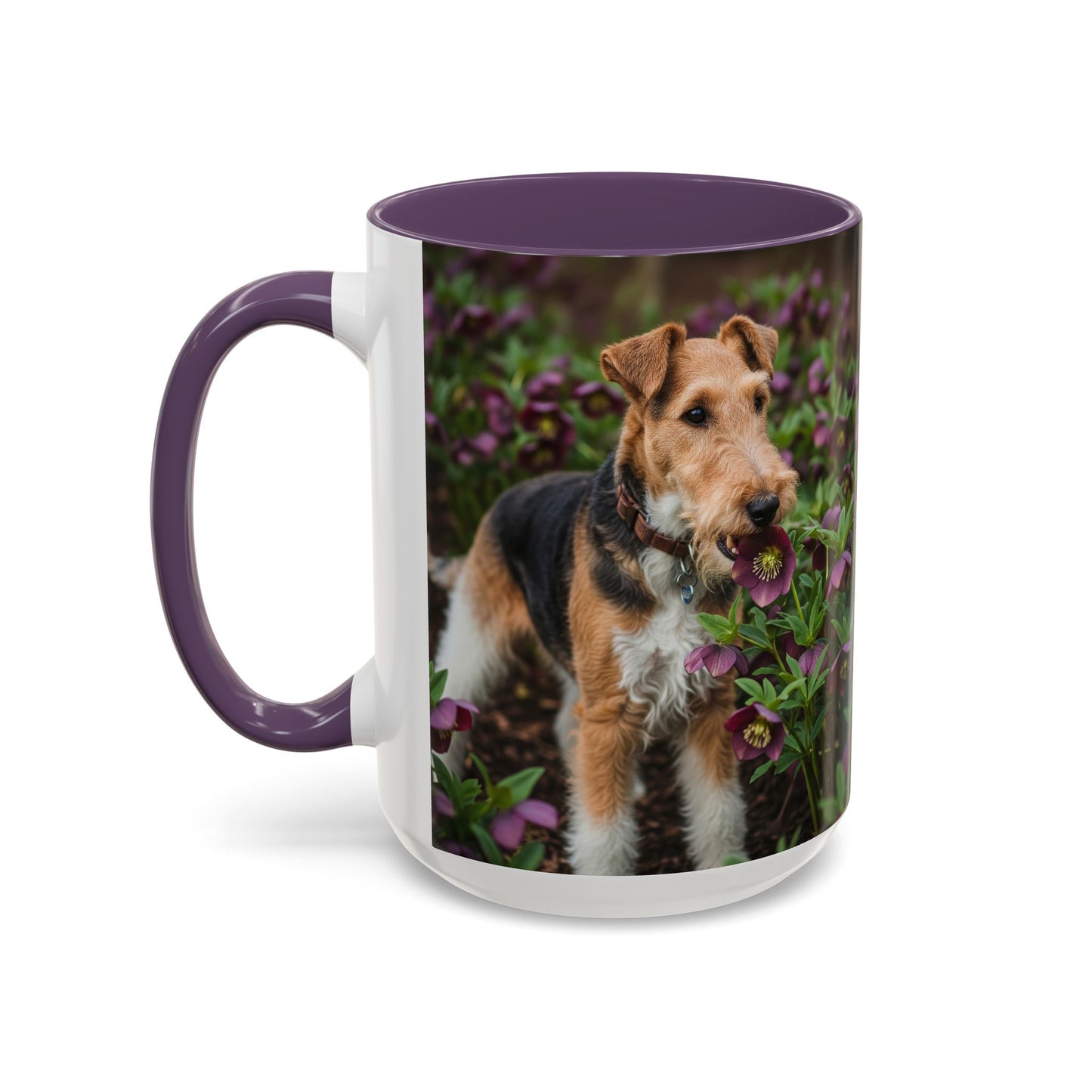 Wire Fox Terrier Accent Coffee Mug - Perfect Gift for Dog Lovers