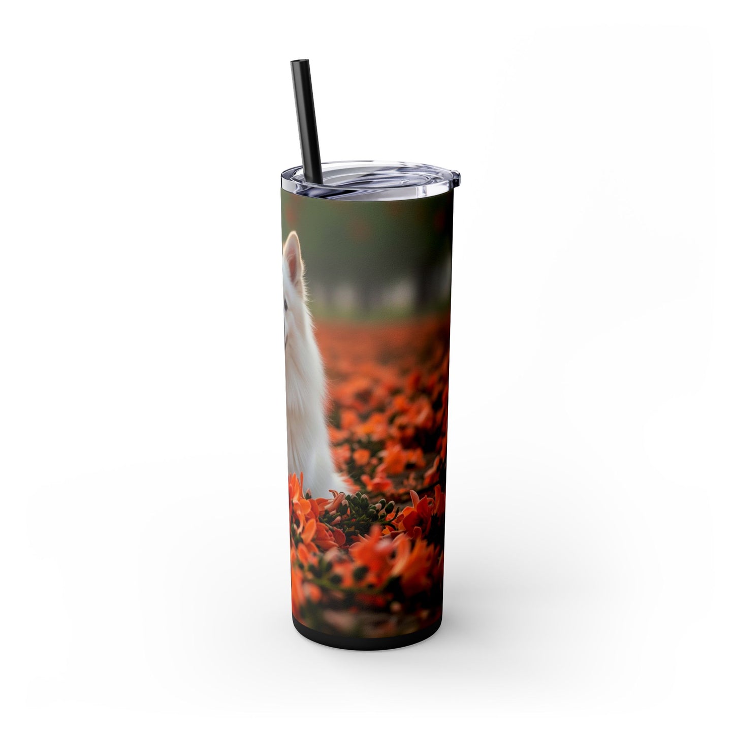 Indian Spitz Tumbler with Straw, 20oz