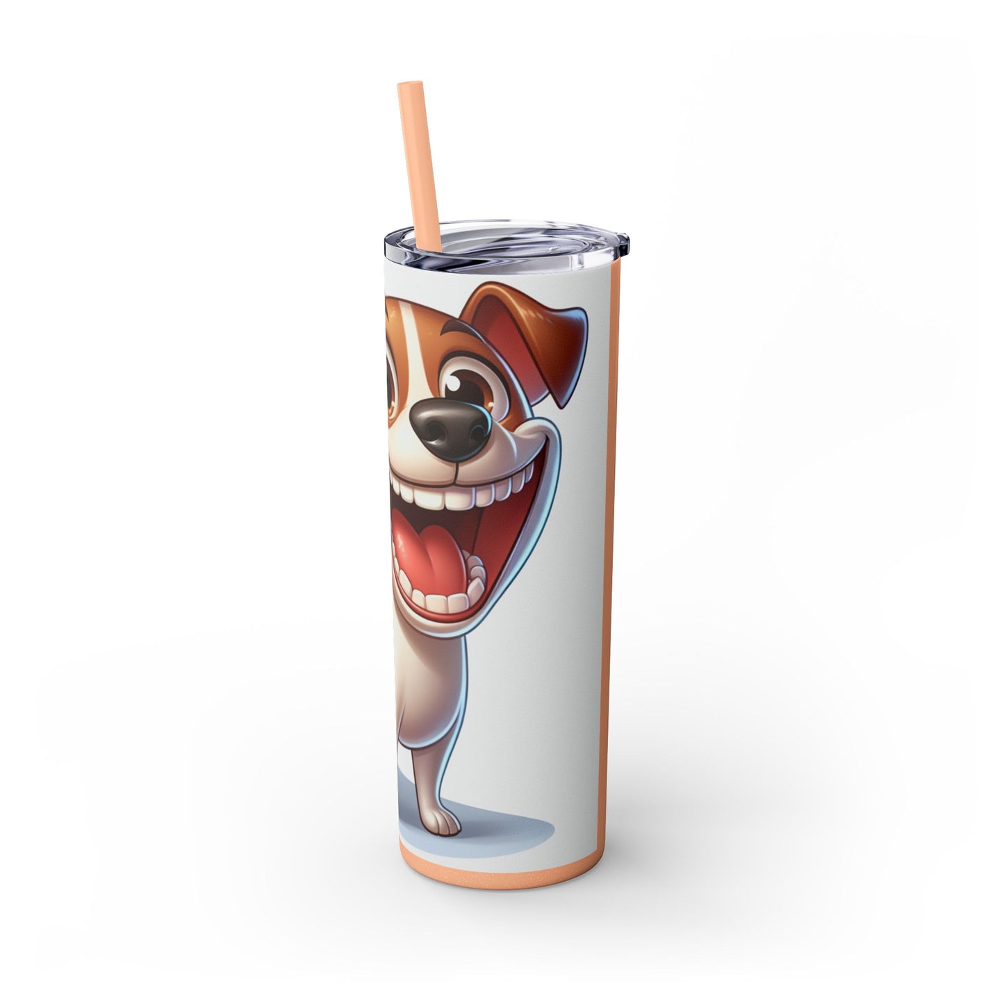 Teddy Roosevelt Terrier Tumbler with Straw, 20oz