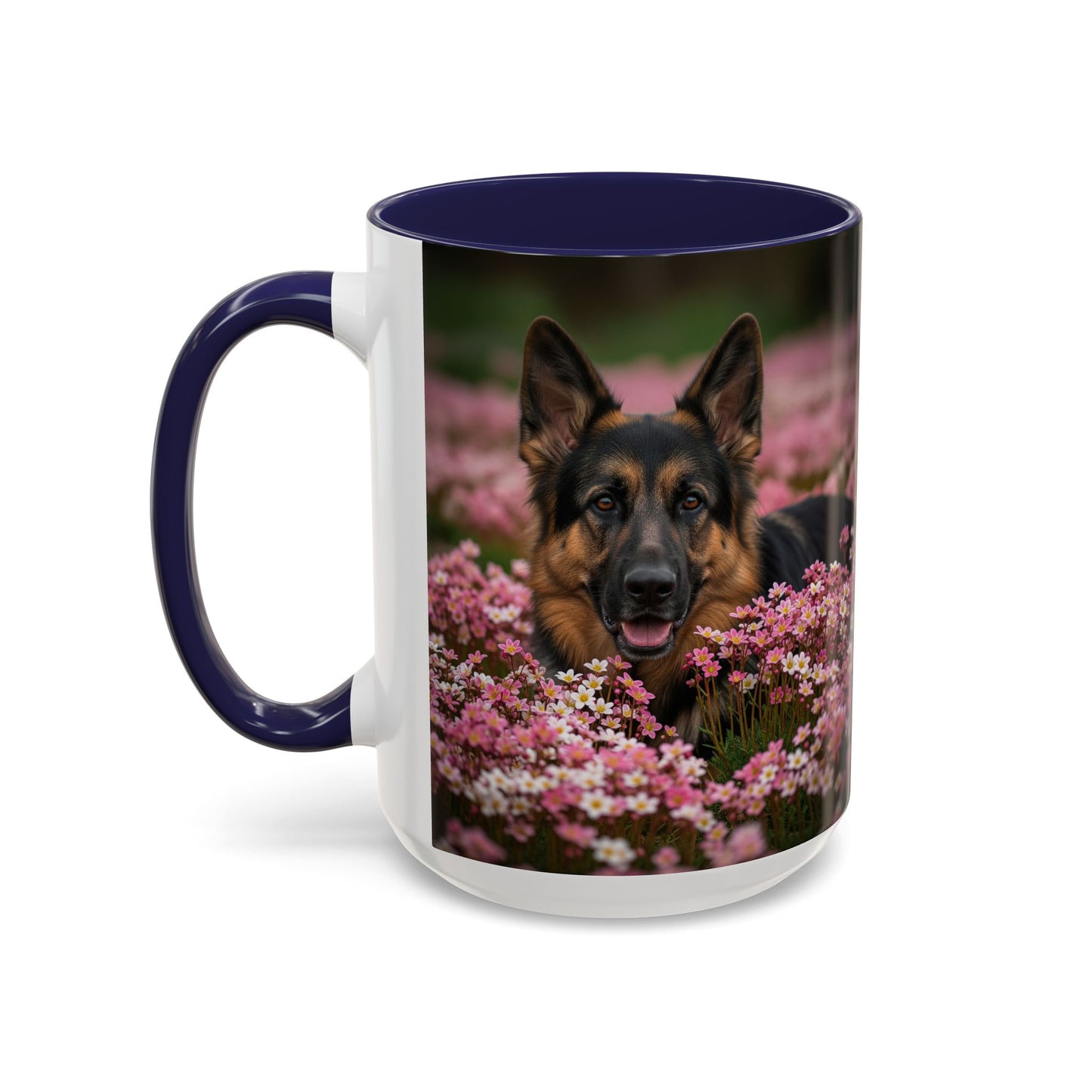 German Shepherd Accent Coffee Mug - Perfect Gift for Dog Lovers