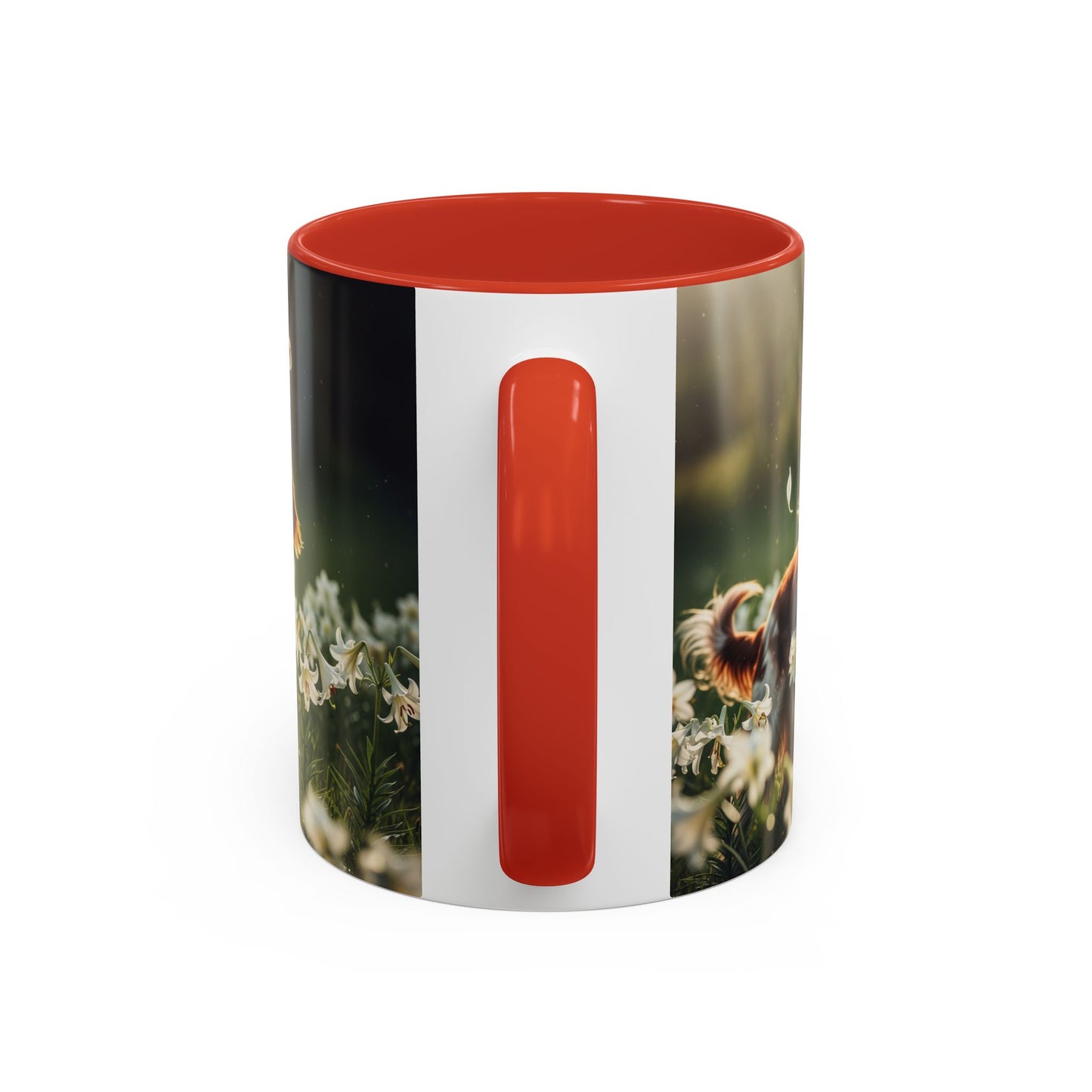 Irish Red and White Setter Accent Coffee Mug - Perfect Gift for Dog Lovers