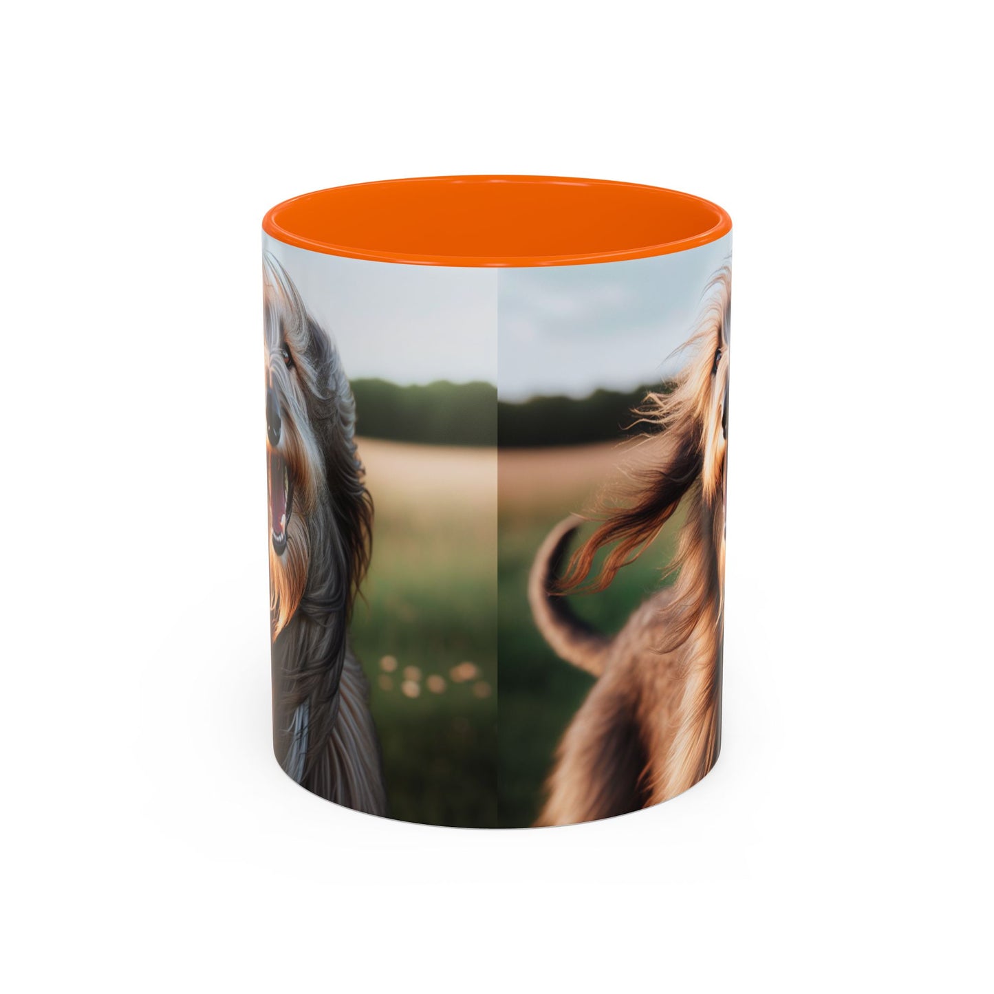 Scottish Deerhound Accent Coffee Mug - Perfect Gift for Dog Lovers