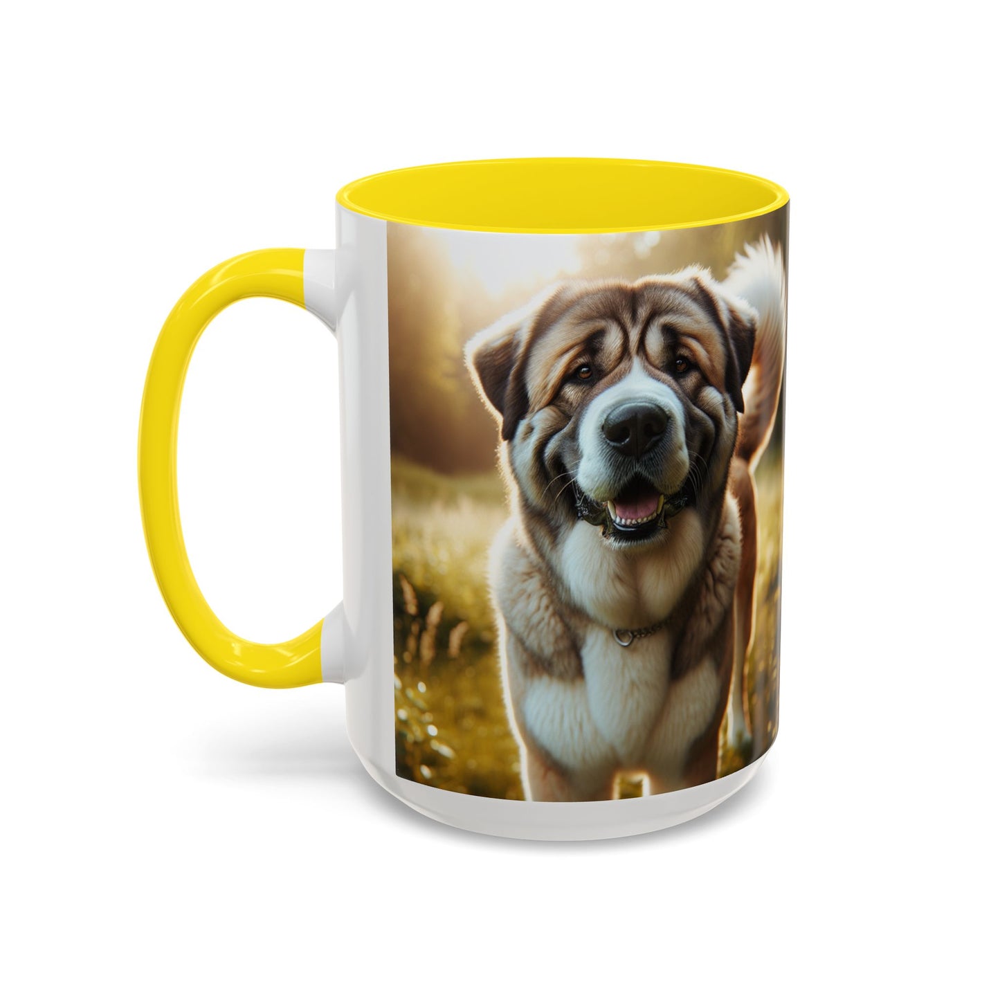 Central Asian Shepherd Dog Accent Coffee Mug - Perfect Gift for Dog Lovers