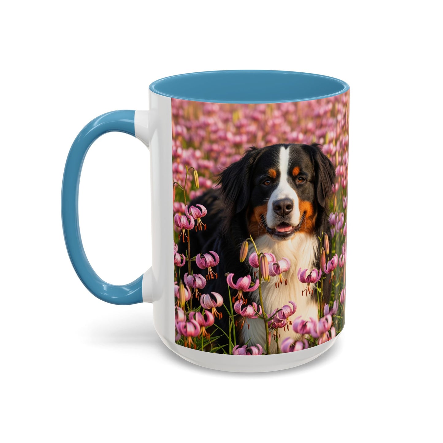 Bernese Mountain Dog Accent Coffee Mug - Perfect Gift for Dog Lovers