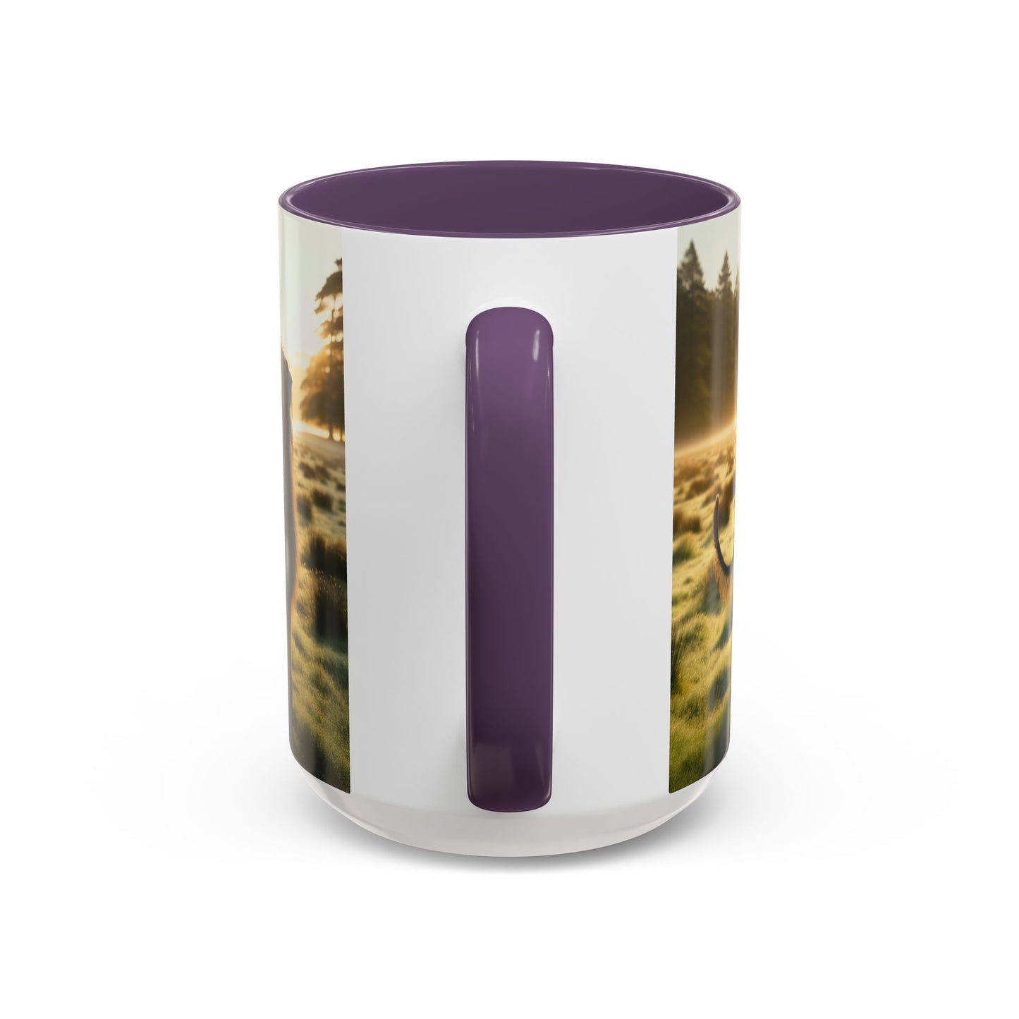 Scottish Deerhound Accent Coffee Mug - Perfect Gift for Dog Lovers