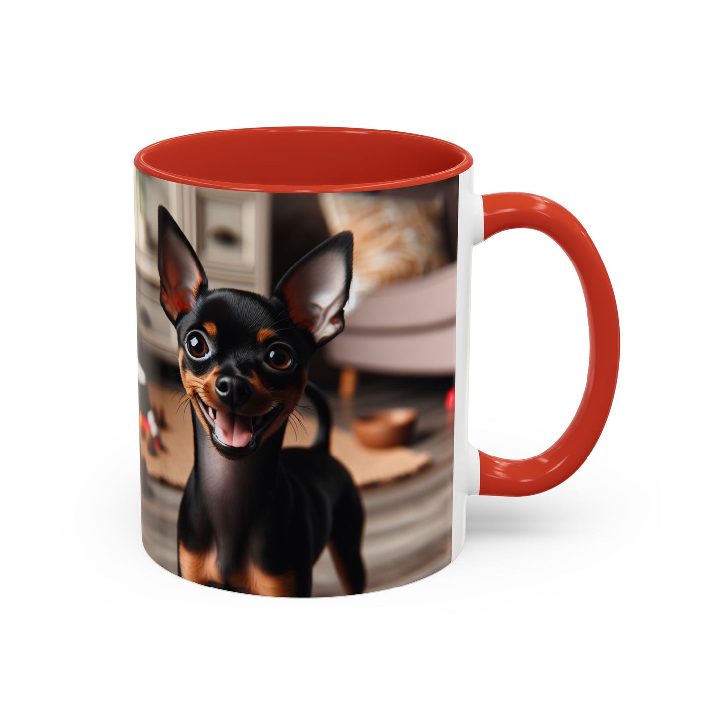 English Toy Terrier Accent Coffee Mug - Perfect Gift for Dog Lovers
