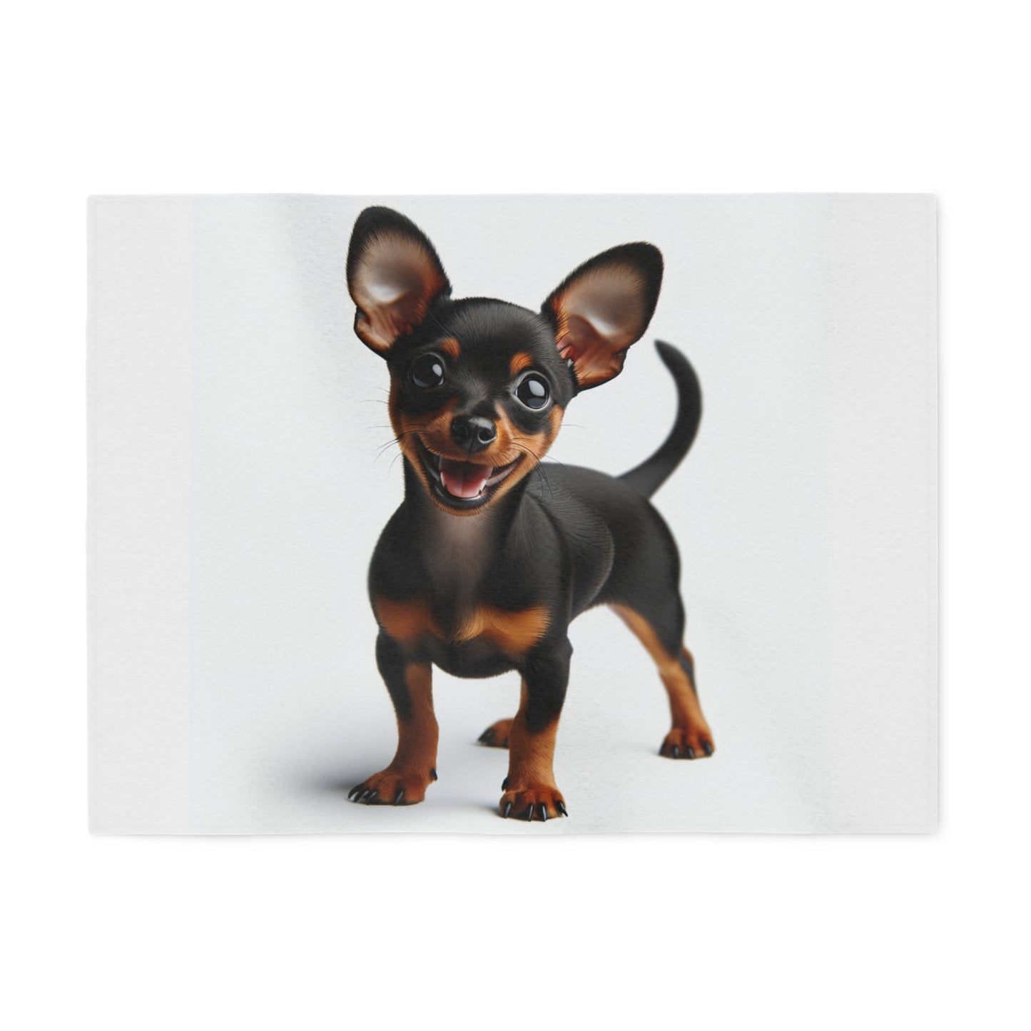 Miniature Pinscher Sweatshirt Blanket
