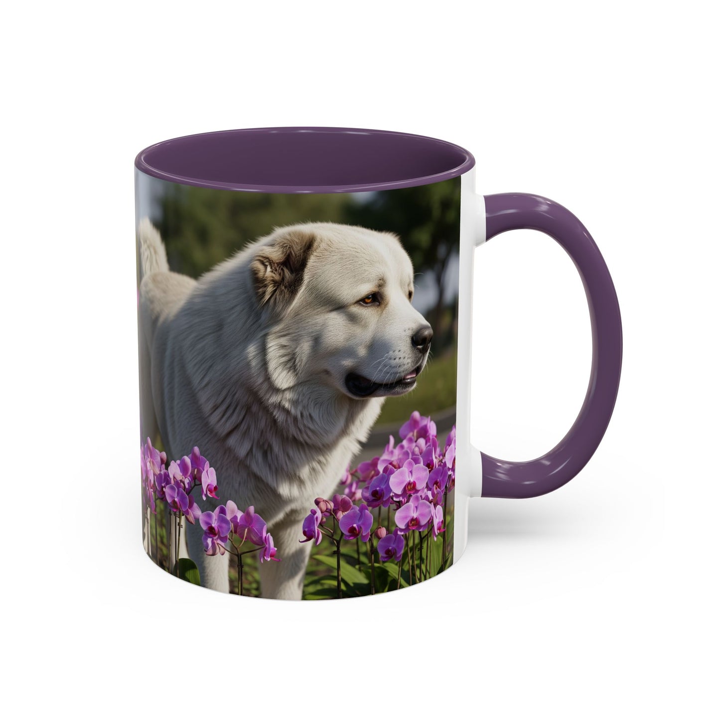 Caucasian Shepherd Dog Accent Coffee Mug - Perfect Gift for Dog Lovers
