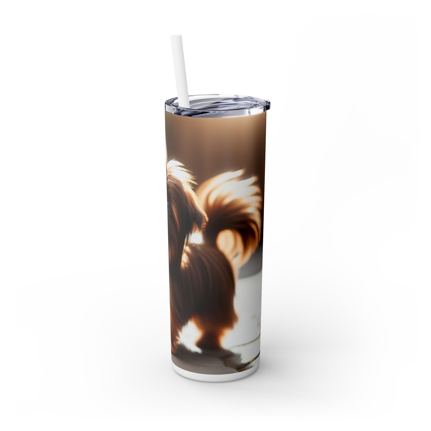 Silky Brussels Tumbler with Straw, 20oz