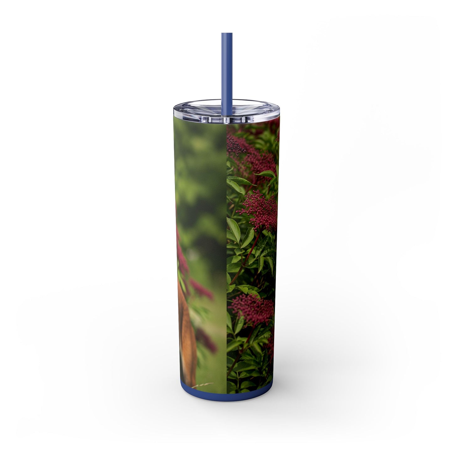 Belgian Shepherd Dog Malinois Tumbler with Straw, 20oz