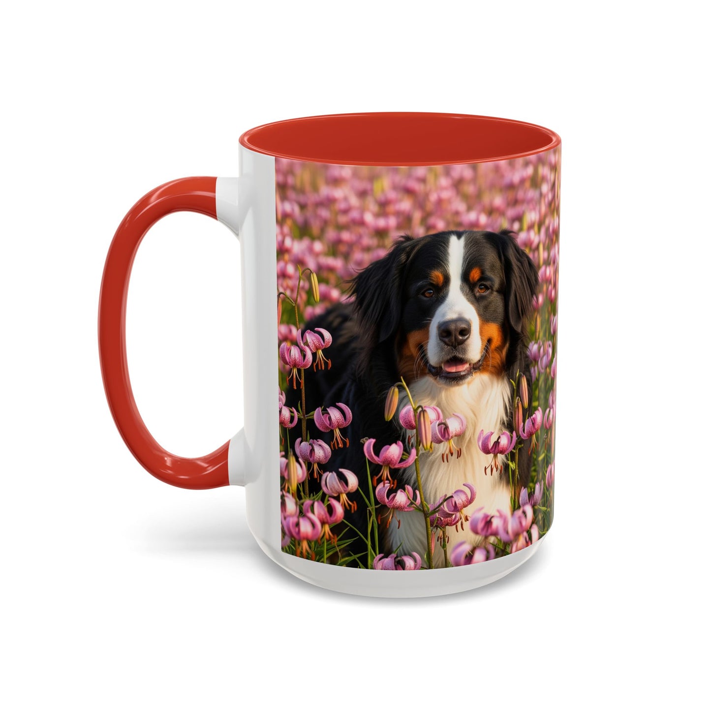 Bernese Mountain Dog Accent Coffee Mug - Perfect Gift for Dog Lovers