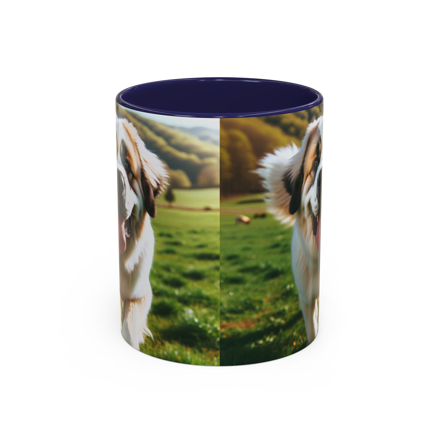 Pyrenean Mastiff Accent Coffee Mug - Perfect Gift for Dog Lovers