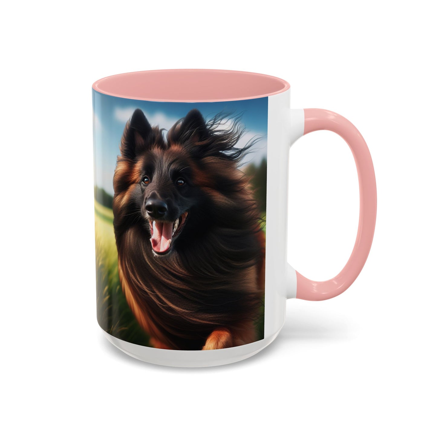Belgian Shepherd Dog Tervuren Accent Coffee Mug - Perfect Gift for Dog Lovers