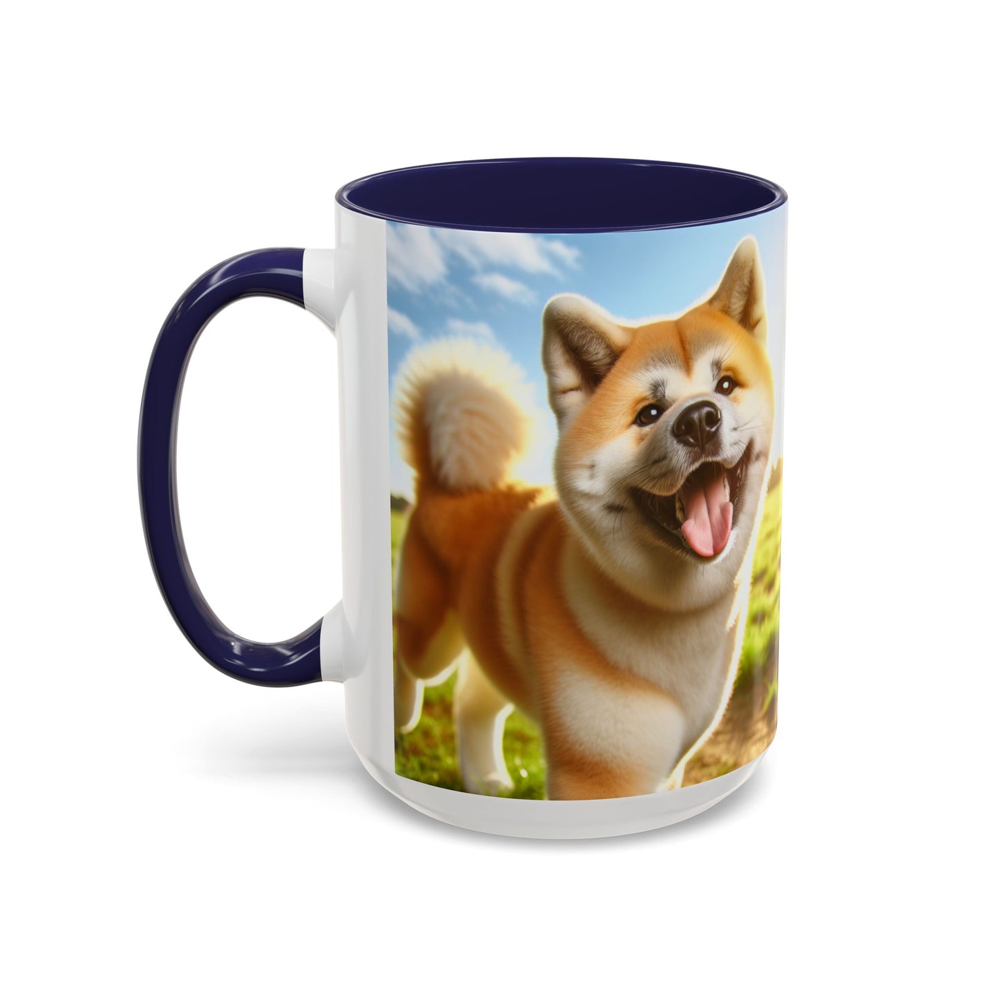 Akita Accent Coffee Mug - Perfect Gift for Dog Lovers