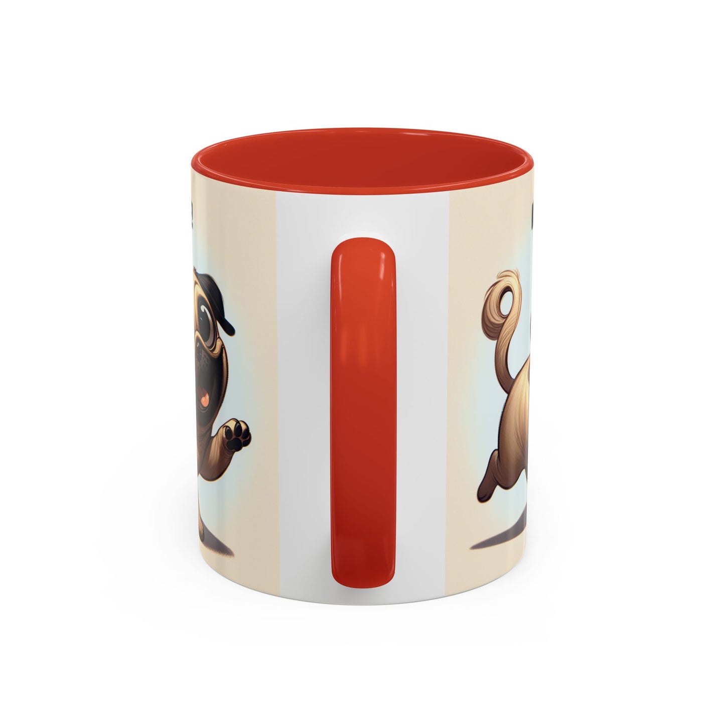Pug Accent Coffee Mug - Perfect Gift for Dog Lovers