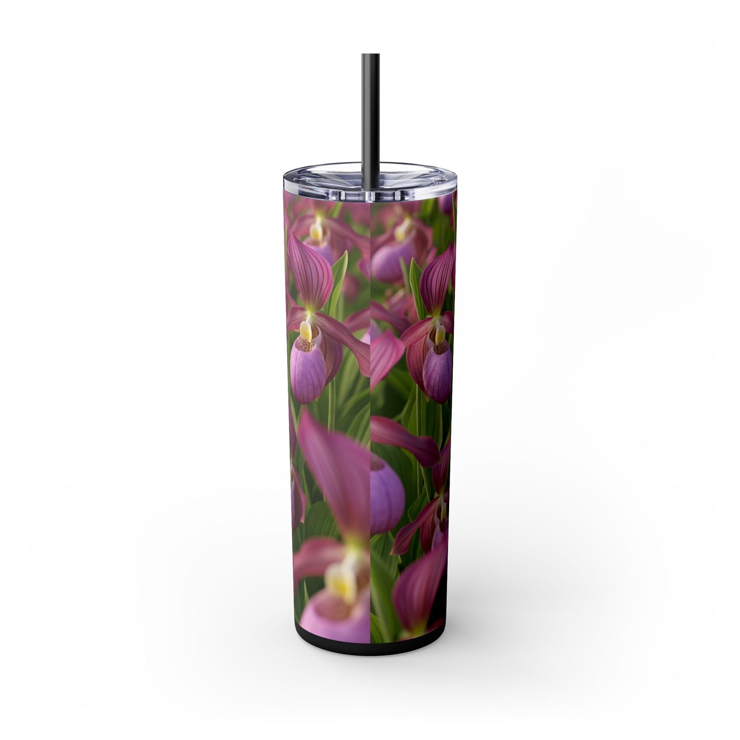 Toy Poodle Skinny Tumbler with Straw, 20oz