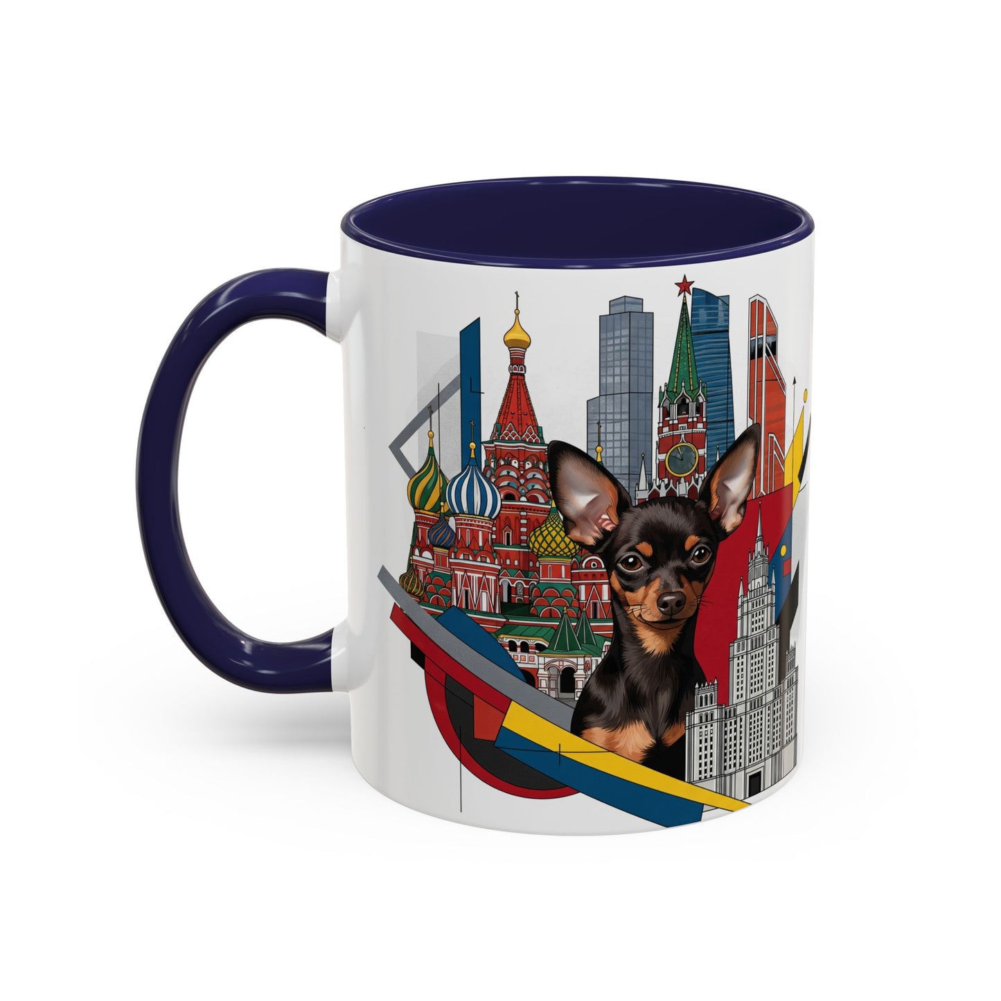Russian Toy Dog Accent Coffee Mug - Perfect Gift for Dog Lovers