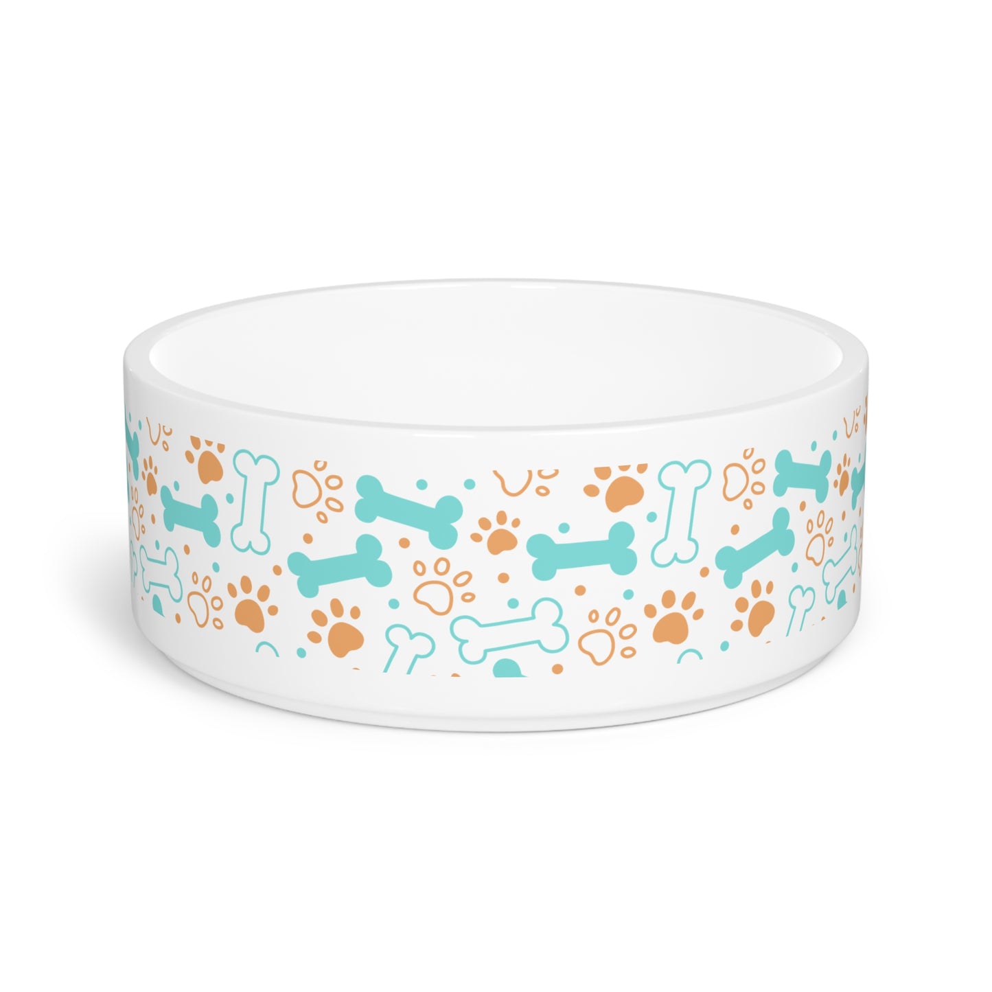 Puppy Pattern Pet Bowl