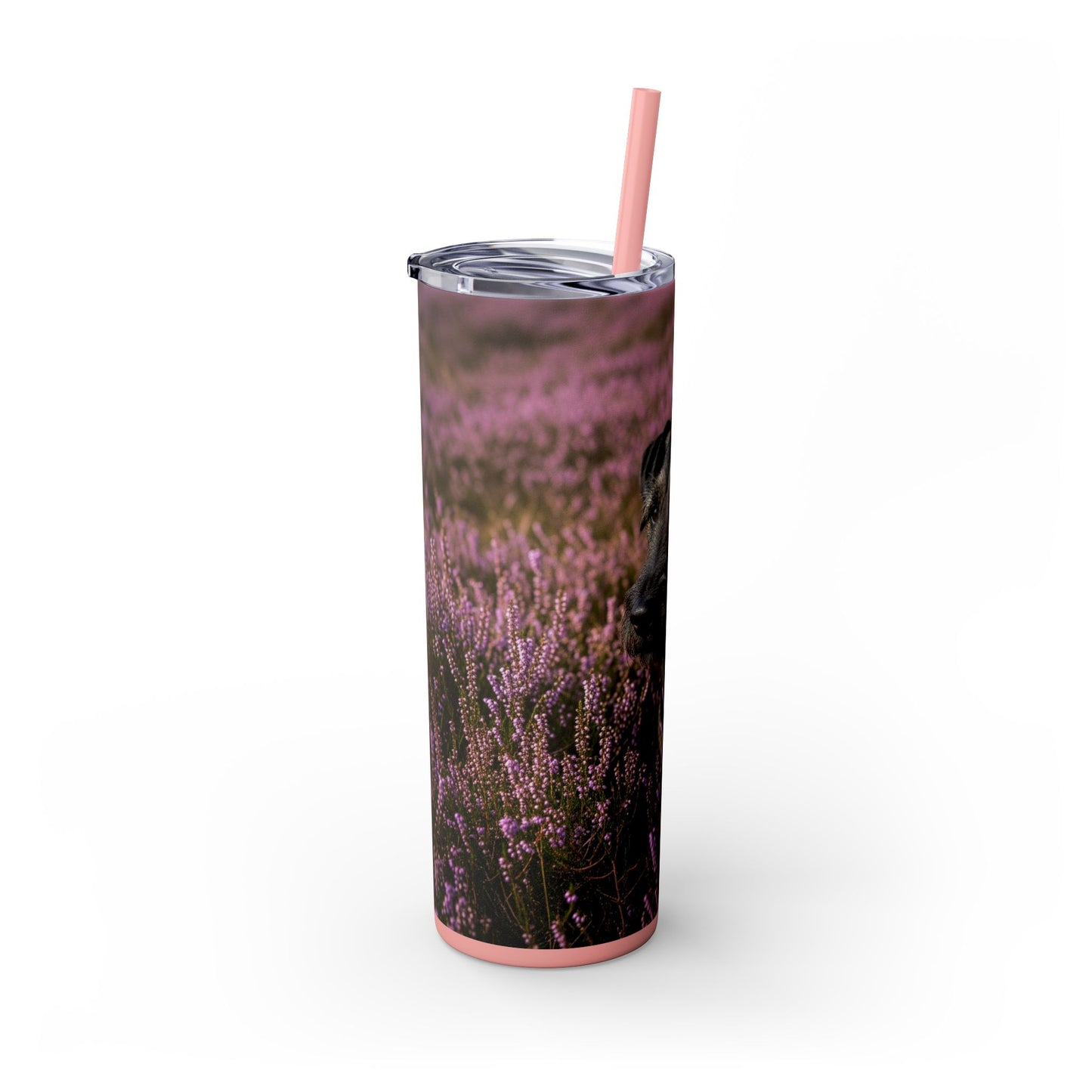 Glen of Imaal Terrier Skinny Tumbler with Straw, 20oz