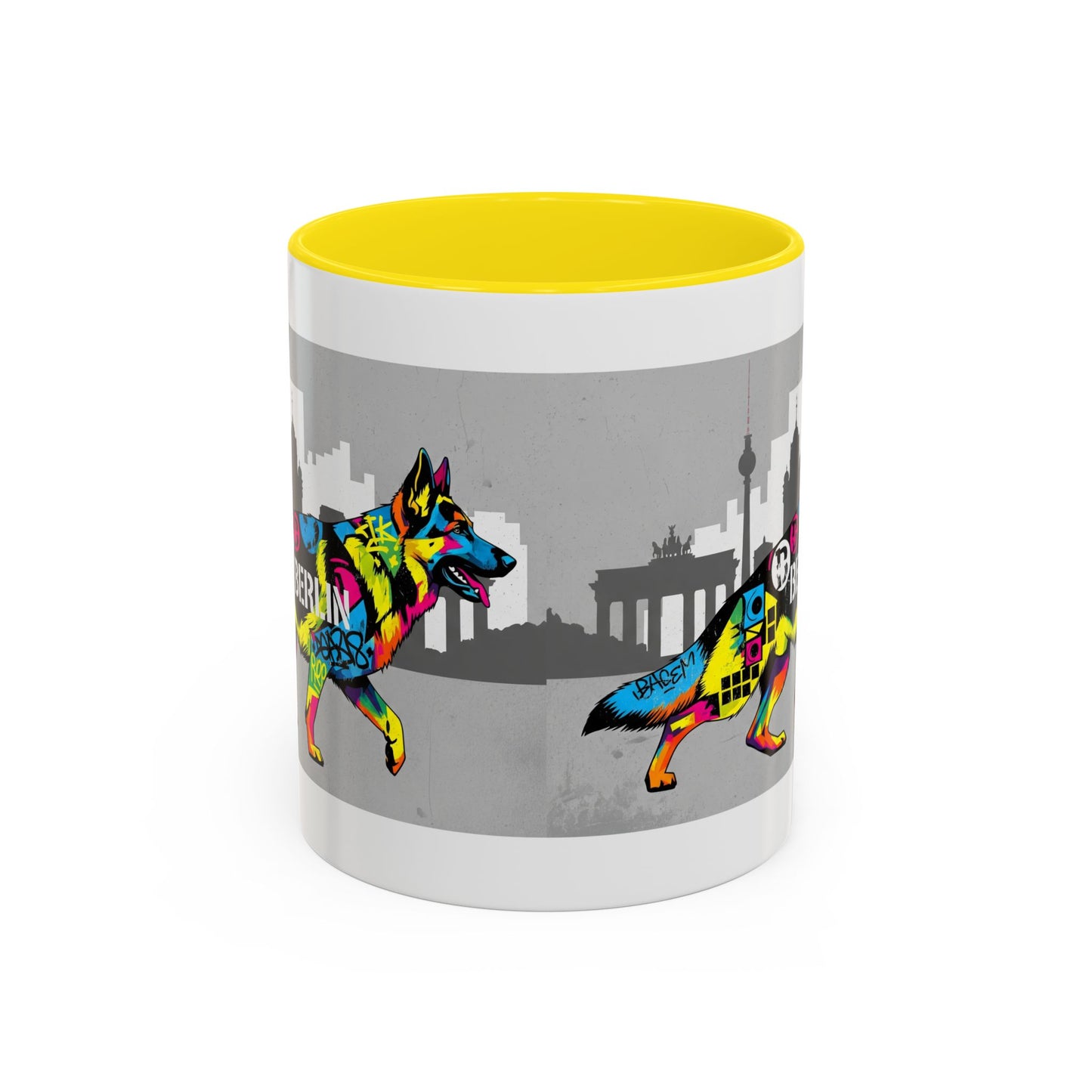 German Shepherd Accent Coffee Mug - Perfect Gift for Dog Lovers