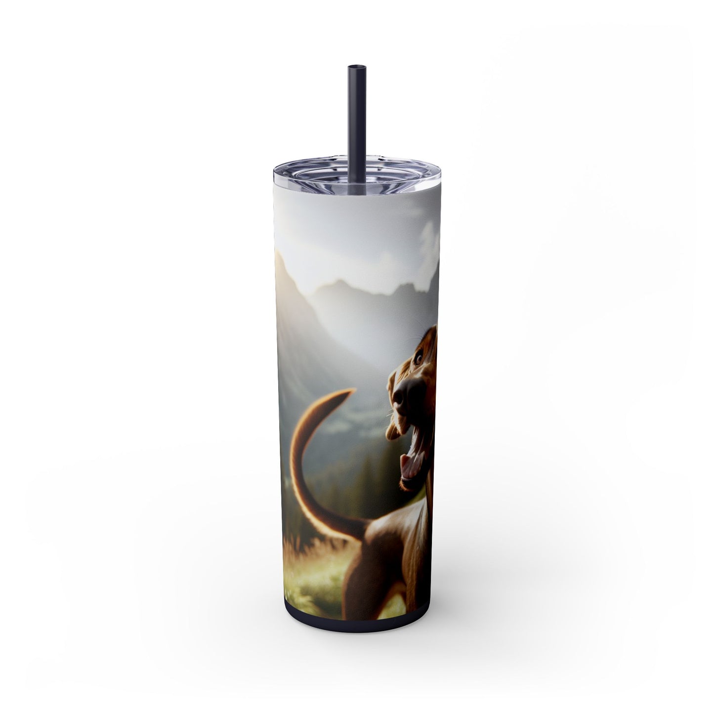 Bavarian Mountain Scent Hound Tumbler with Straw, 20oz