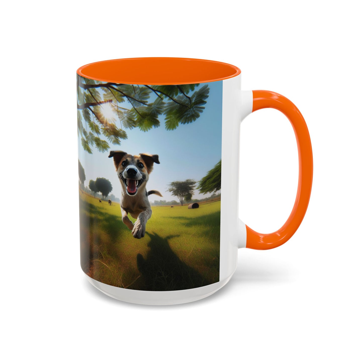 Indian Pariah Dog Accent Coffee Mug - Perfect Gift for Dog Lovers
