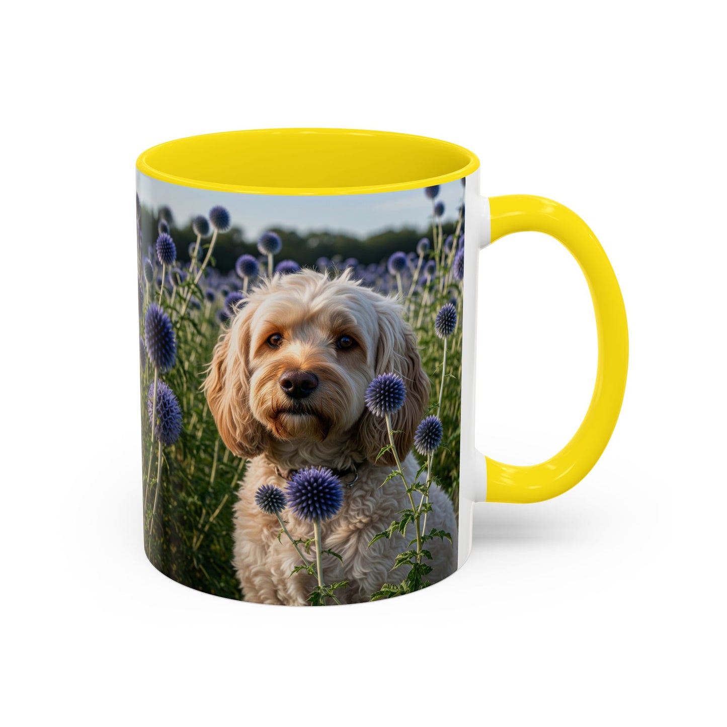 Spoodle Accent Coffee Mug - Perfect Gift for Dog Lovers