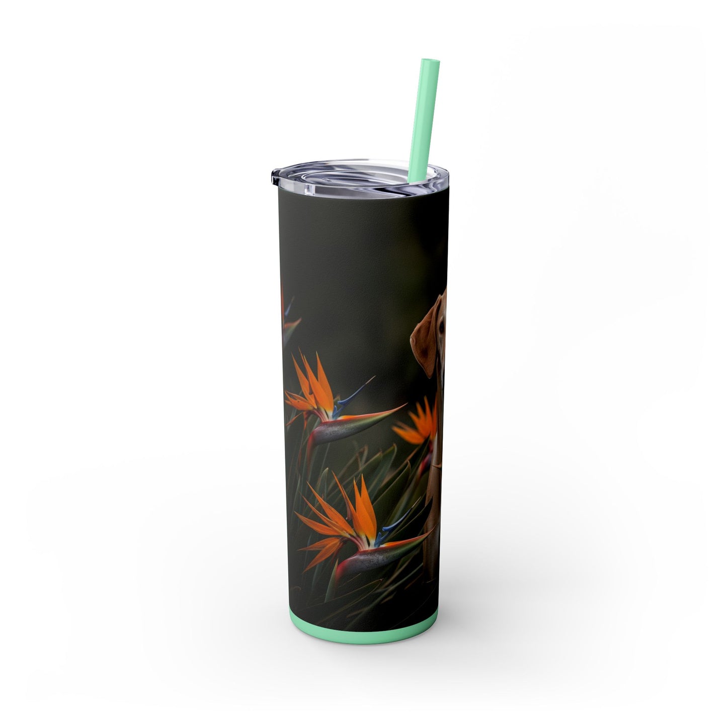 Azawakh Tumbler with Straw, 20oz