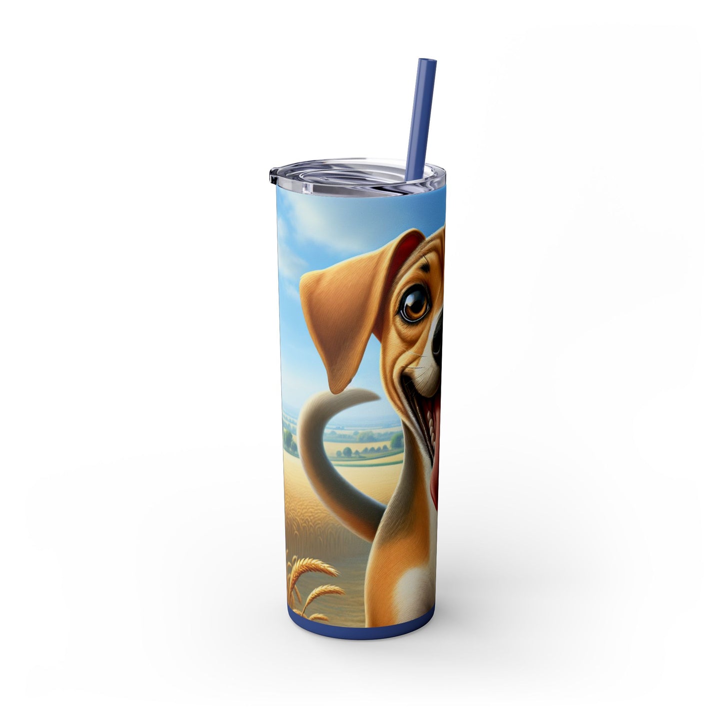 Banjara Hound Tumbler with Straw, 20oz