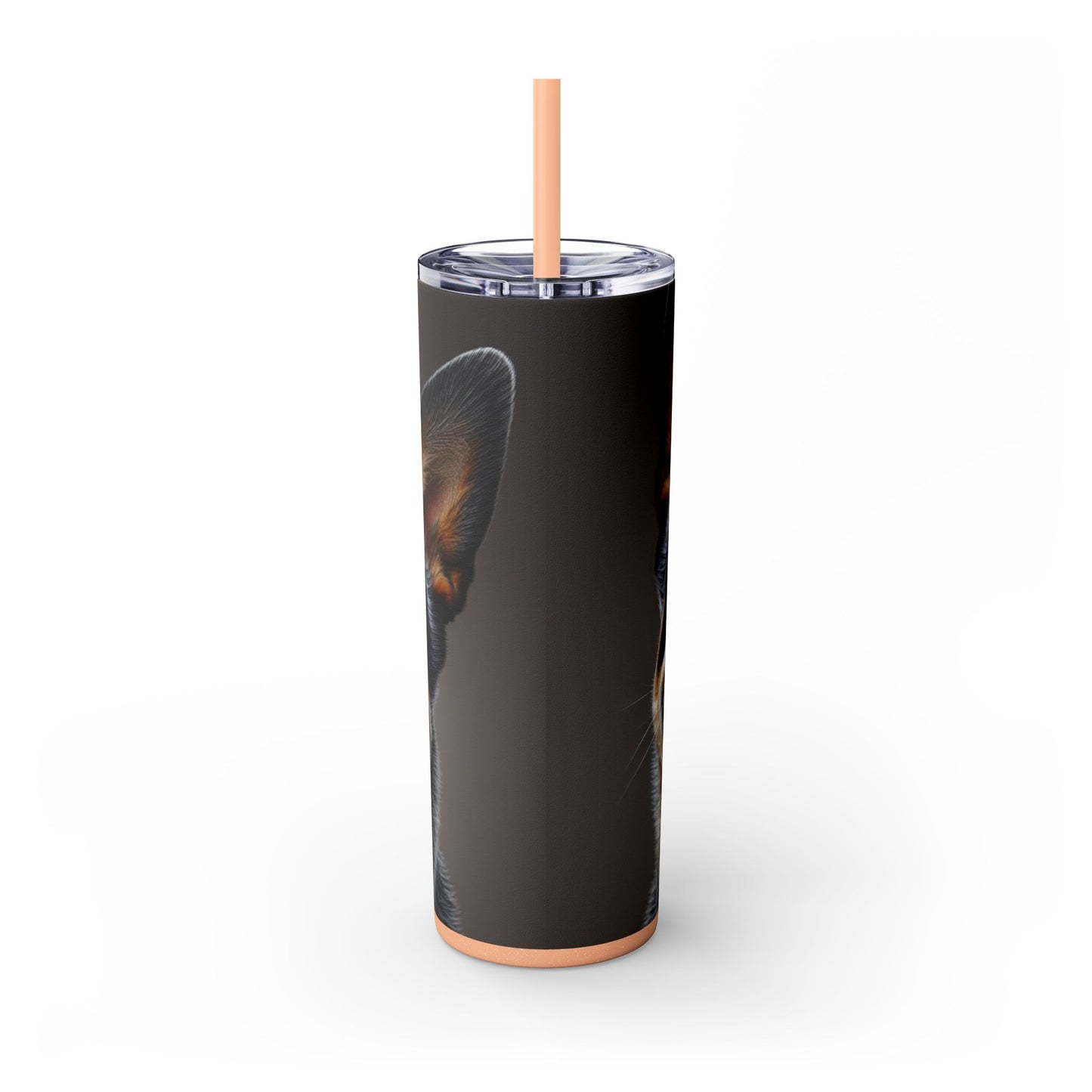 Australian Cattle Dog Tumbler with Straw, 20oz