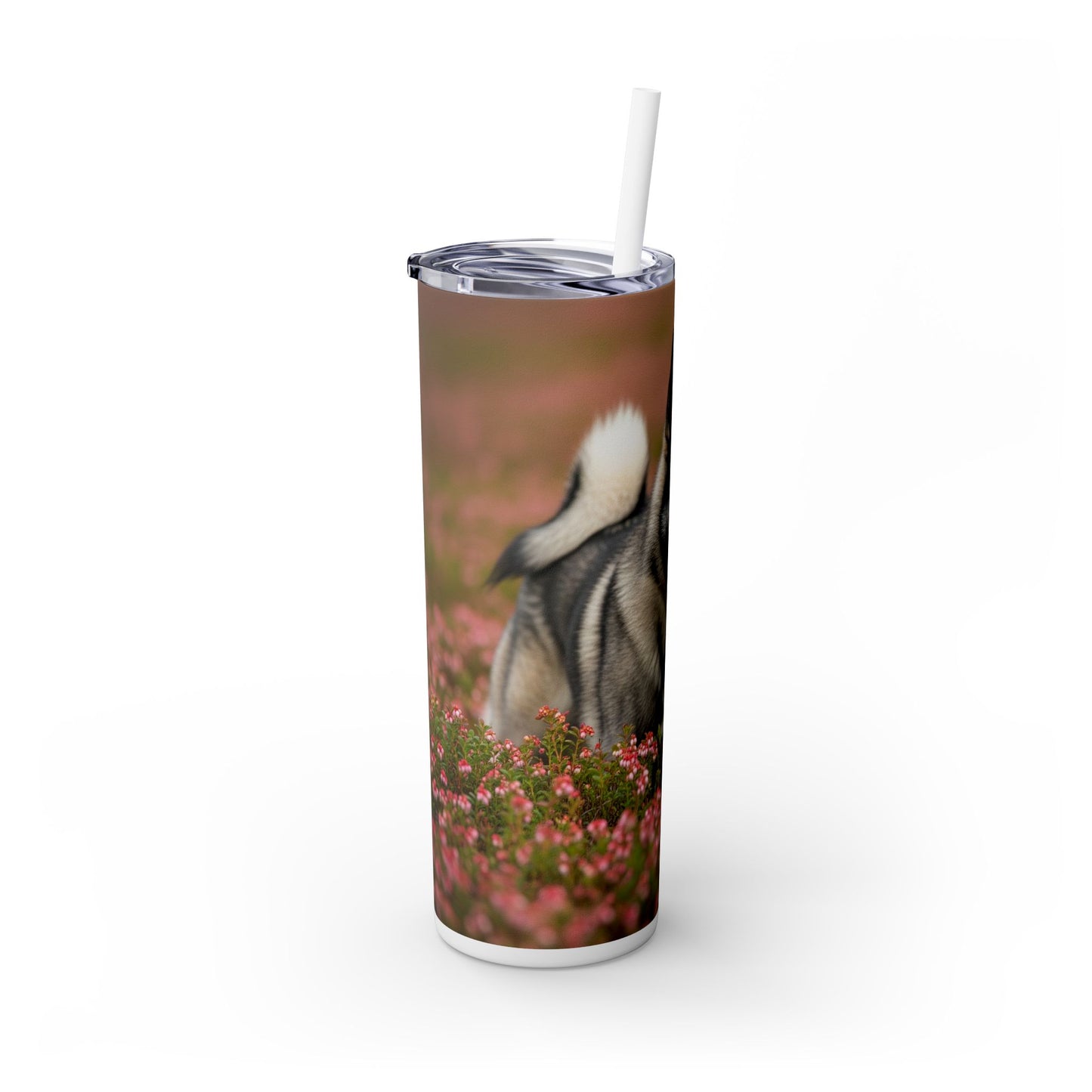 Norwegian Elkhound Tumbler with Straw, 20oz