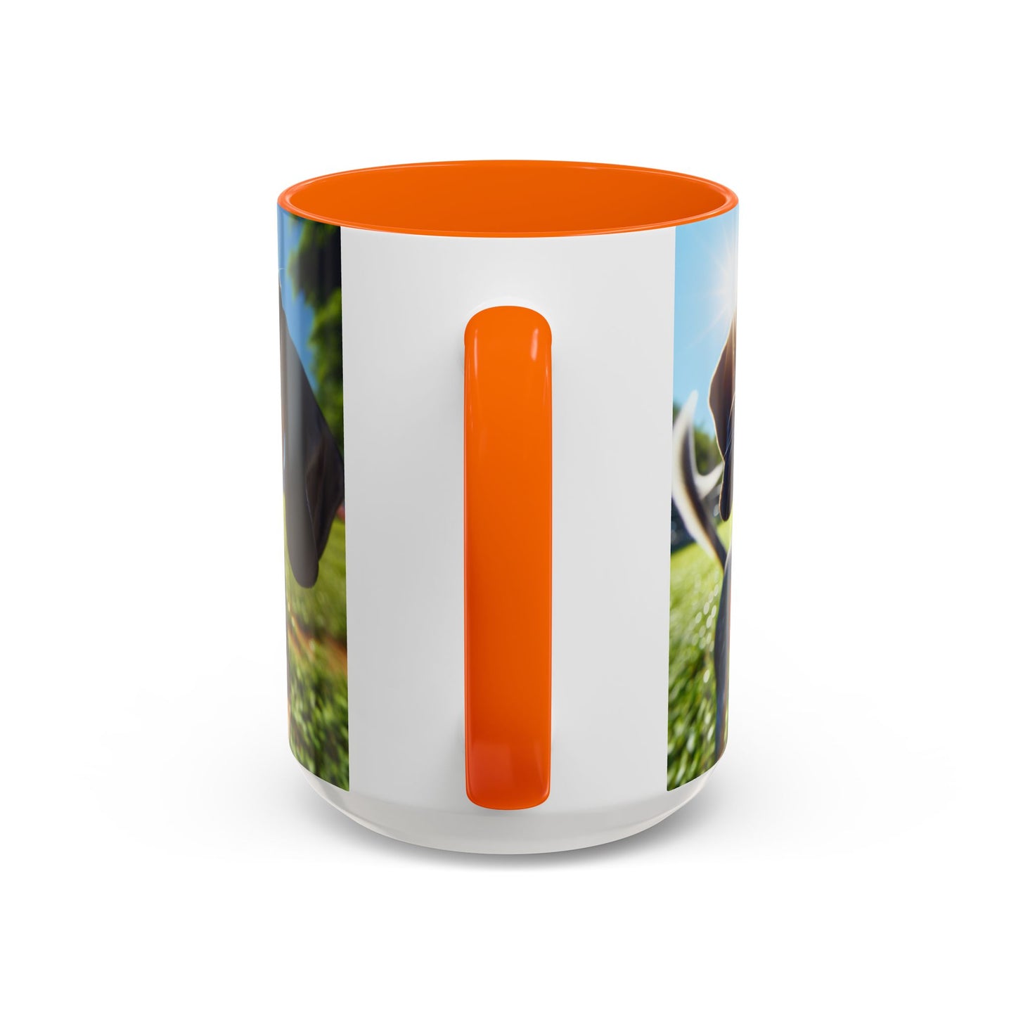 Bluetick Coonhound Accent Coffee Mug - Perfect Gift for Dog Lovers