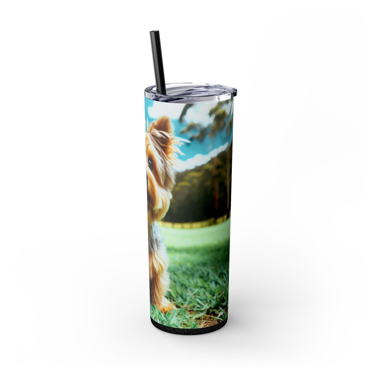 Australian Terrier Tumbler with Straw, 20oz