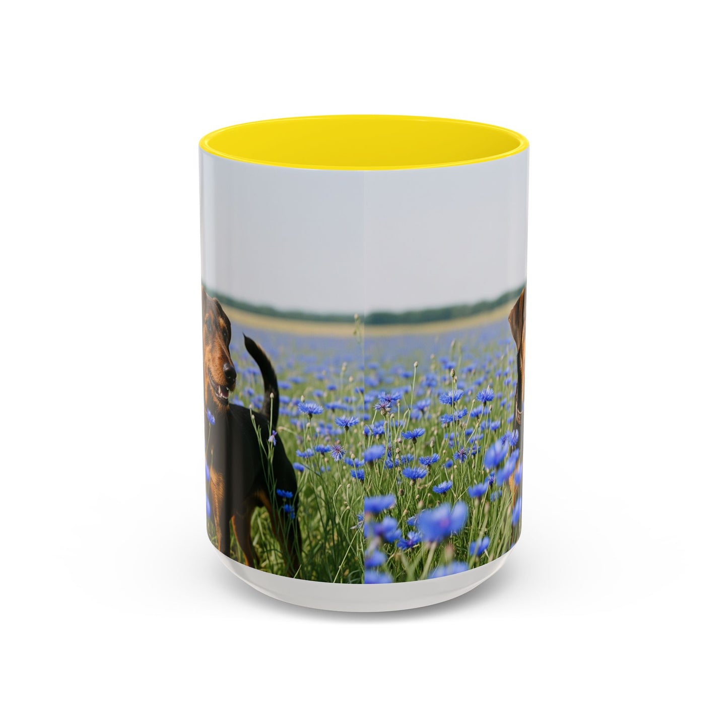 Deutscher Jagdterrier Accent Coffee Mug - Perfect Gift for Dog Lovers