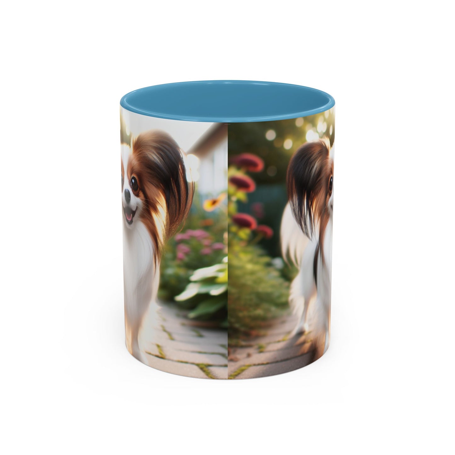 Papillon Accent Coffee Mug - Perfect Gift for Dog Lovers