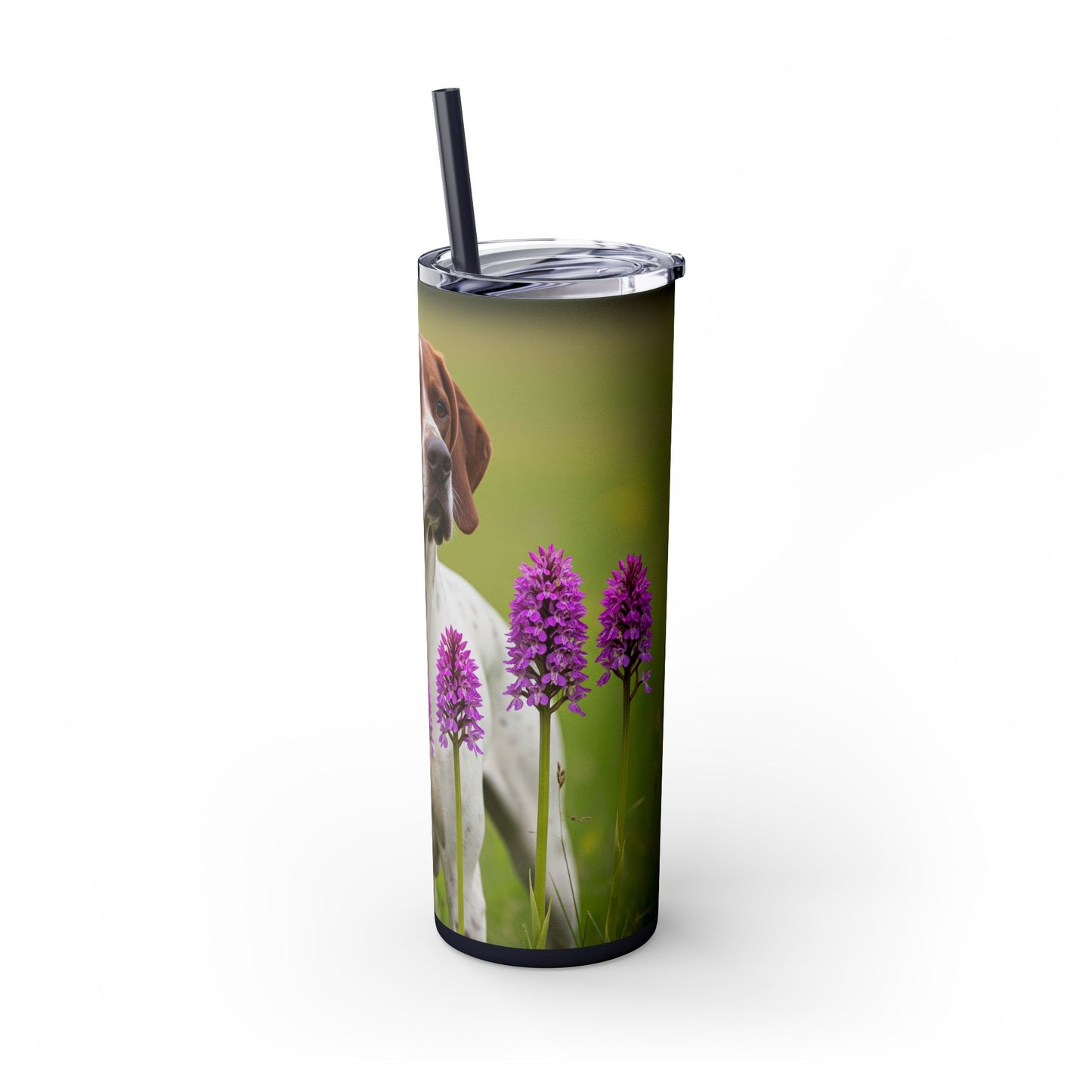 Pointer Skinny Tumbler with Straw, 20oz