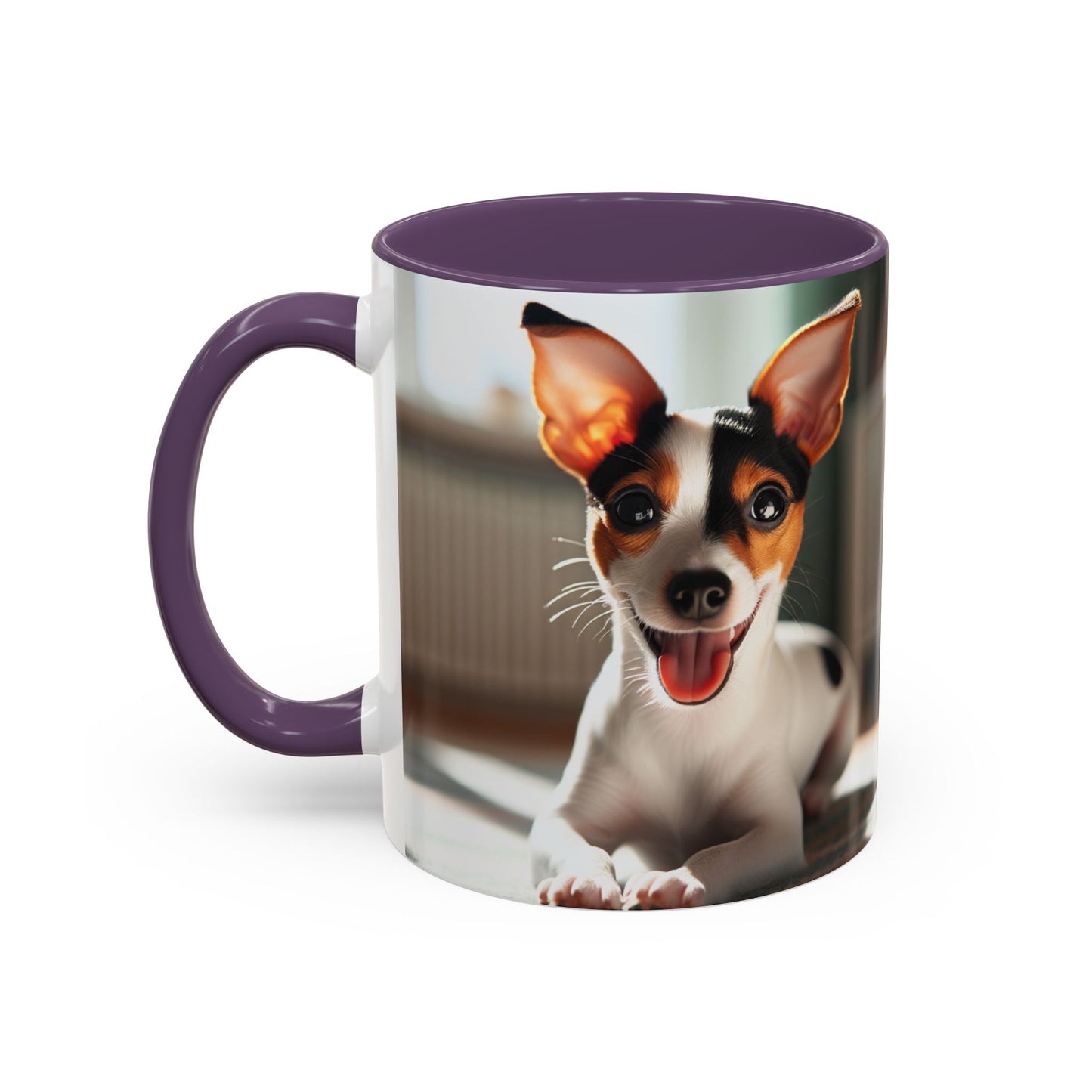 Toy Fox Terrier Accent Coffee Mug - Perfect Gift for Dog Lovers