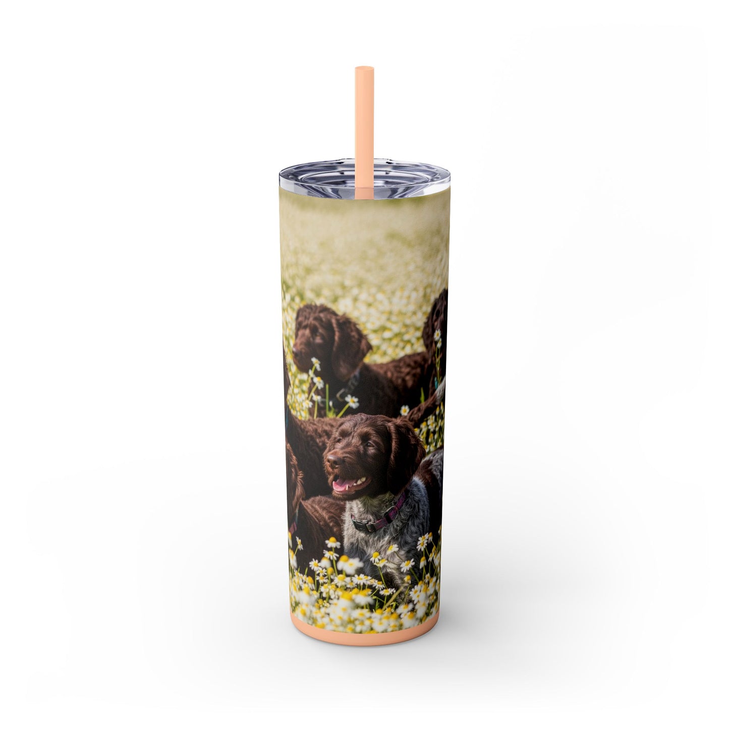Pudelpointer Tumbler with Straw, 20oz