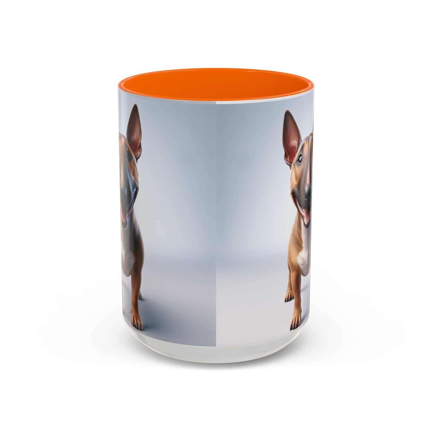 Miniature Bull Terrier Accent Coffee Mug - Perfect Gift for Dog Lovers