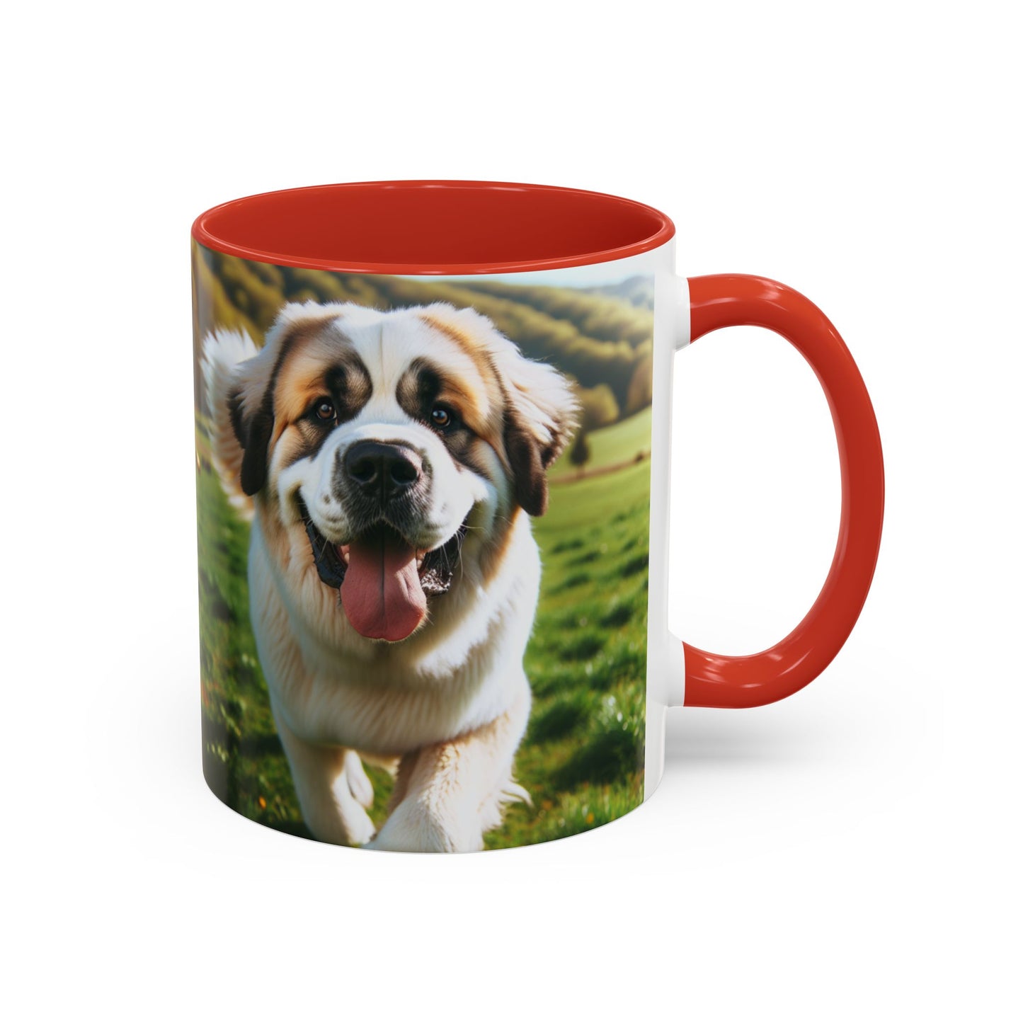 Pyrenean Mastiff Accent Coffee Mug - Perfect Gift for Dog Lovers