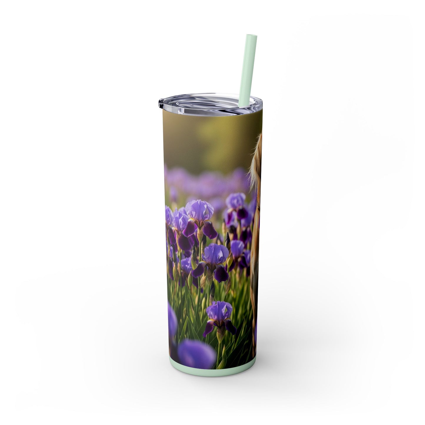 Saluki Tumbler with Straw, 20oz