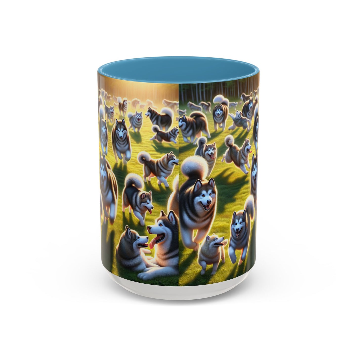 Alaskan Malamute Accent Coffee Mug - Perfect Gift for Dog Lovers