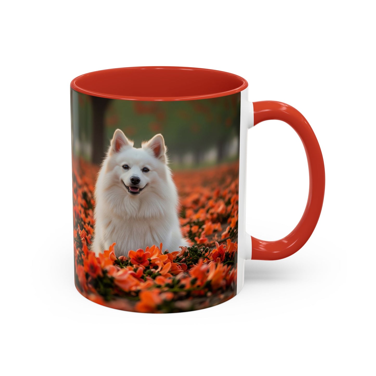 Indian Spitz Accent Coffee Mug - Perfect Gift for Dog Lovers