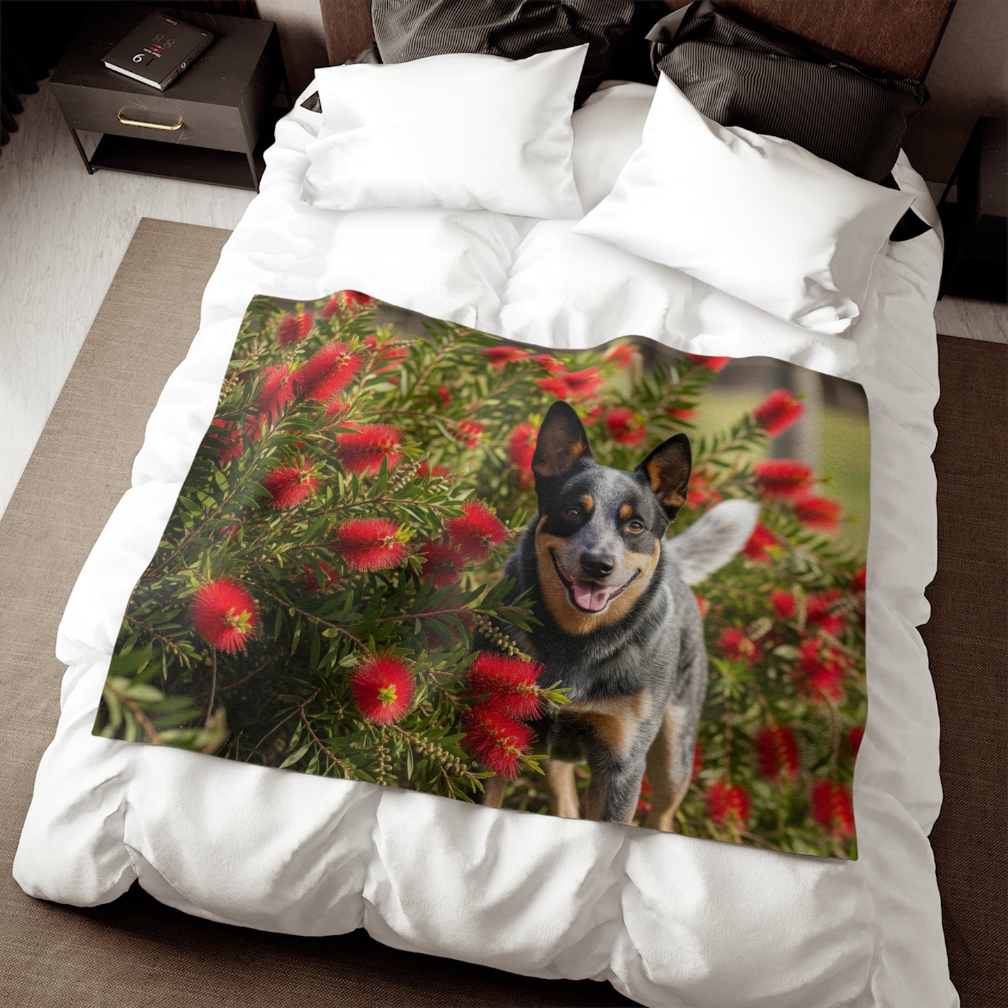 Australian Cattle Dog Sweatshirt Blanket