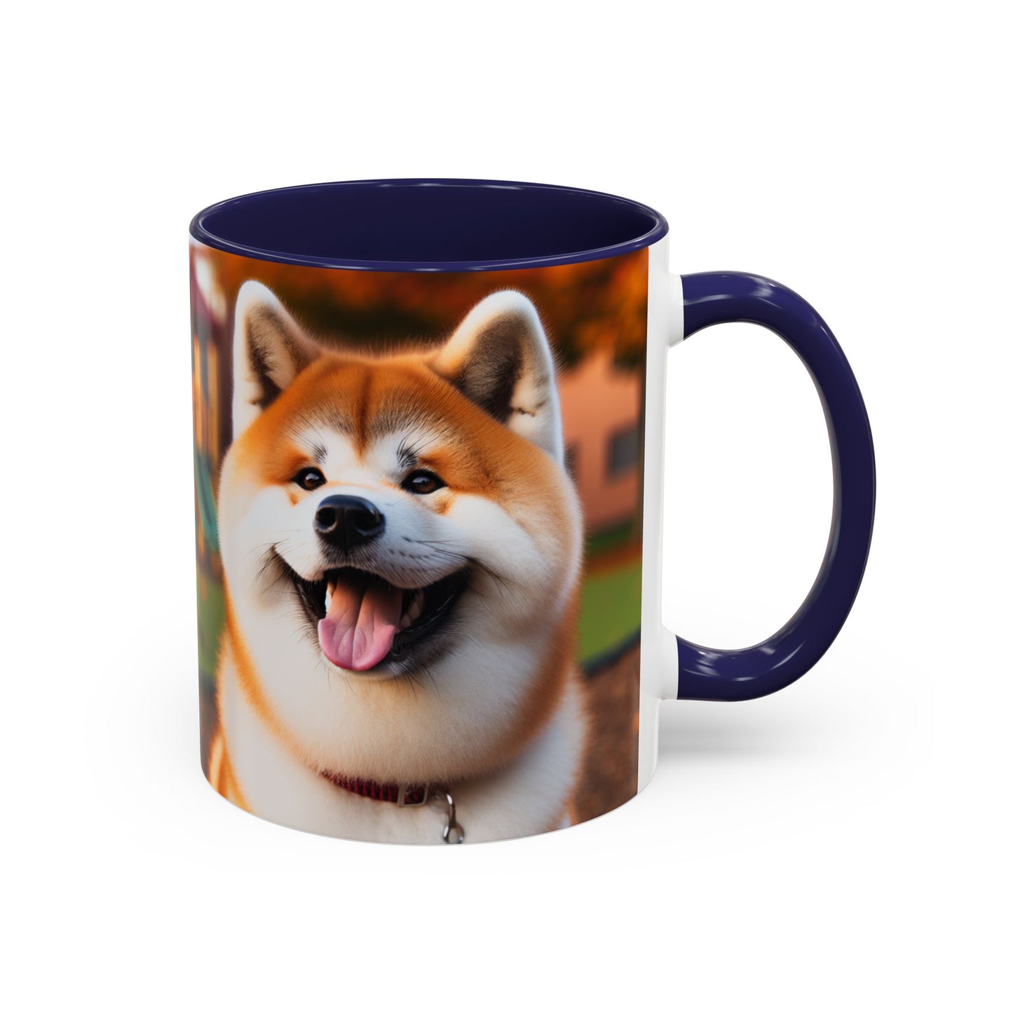 Japanese Akitainu Accent Coffee Mug - Perfect Gift for Dog Lovers